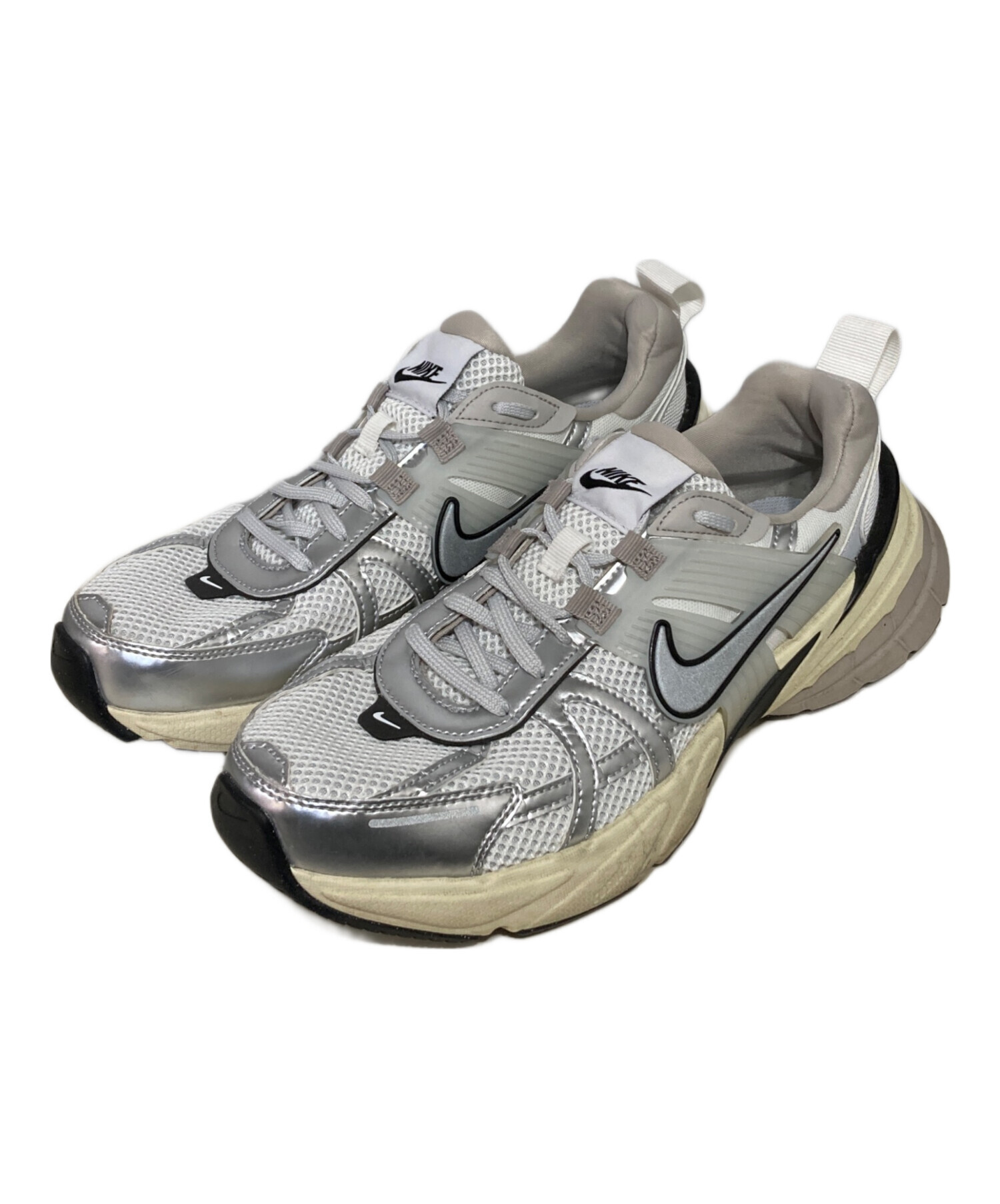 NIKE ナイキ スニーカー メンズ 【古着】【中古】 中古・古着通販】NIKE (ナイキ) V2K RUN SUMMIT WHITE/METALLIC SILVE