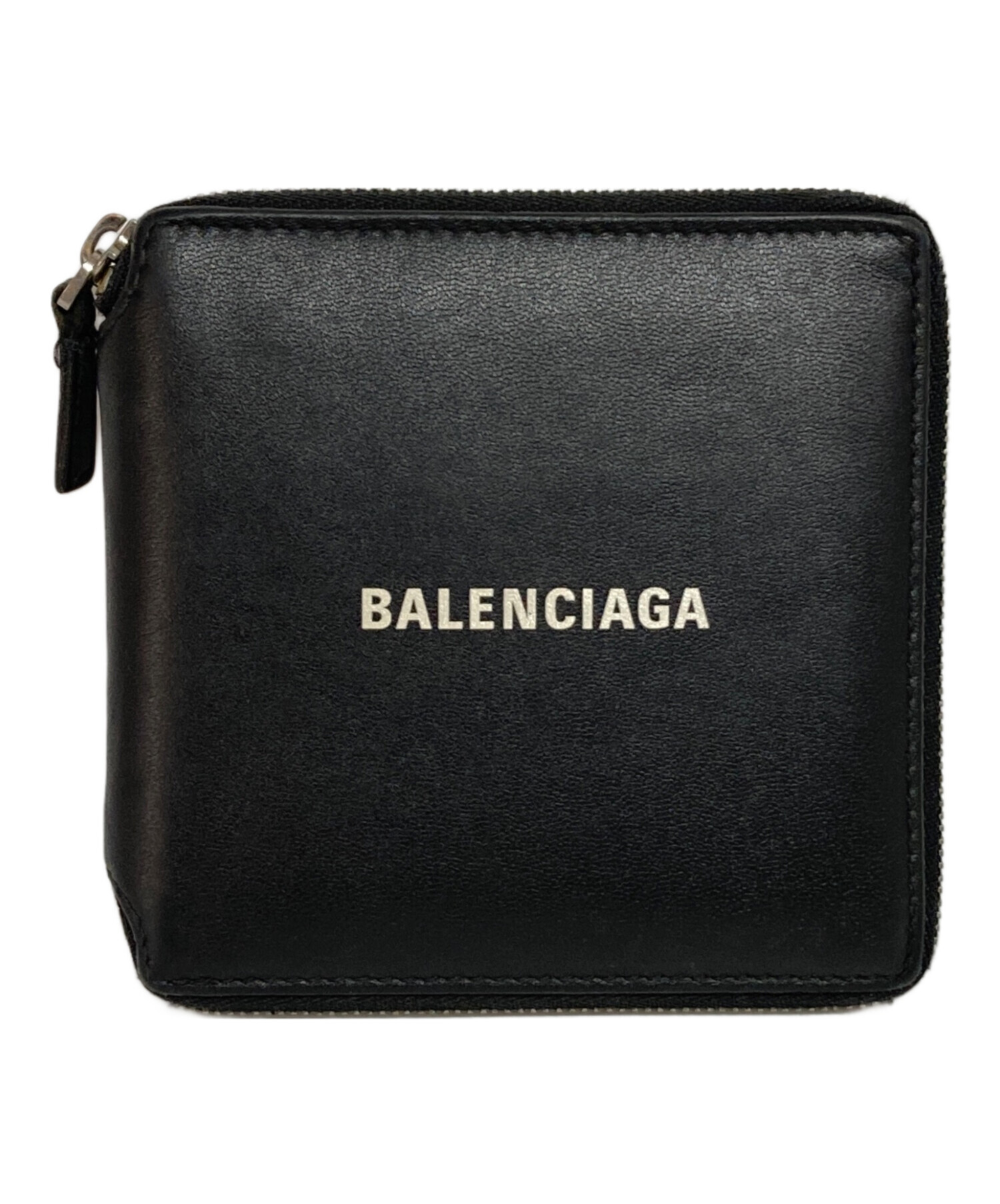 【未使用級】バレンシアガ コンチネンタルウォレット ラウンドジップ モノグラム 中古・古着通販】BALENCIAGA (バレンシアガ) ラウンドファスナーロゴ