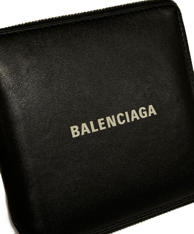 【未使用級】バレンシアガ コンチネンタルウォレット ラウンドジップ モノグラム 中古・古着通販】BALENCIAGA (バレンシアガ) ラウンドファスナーロゴ