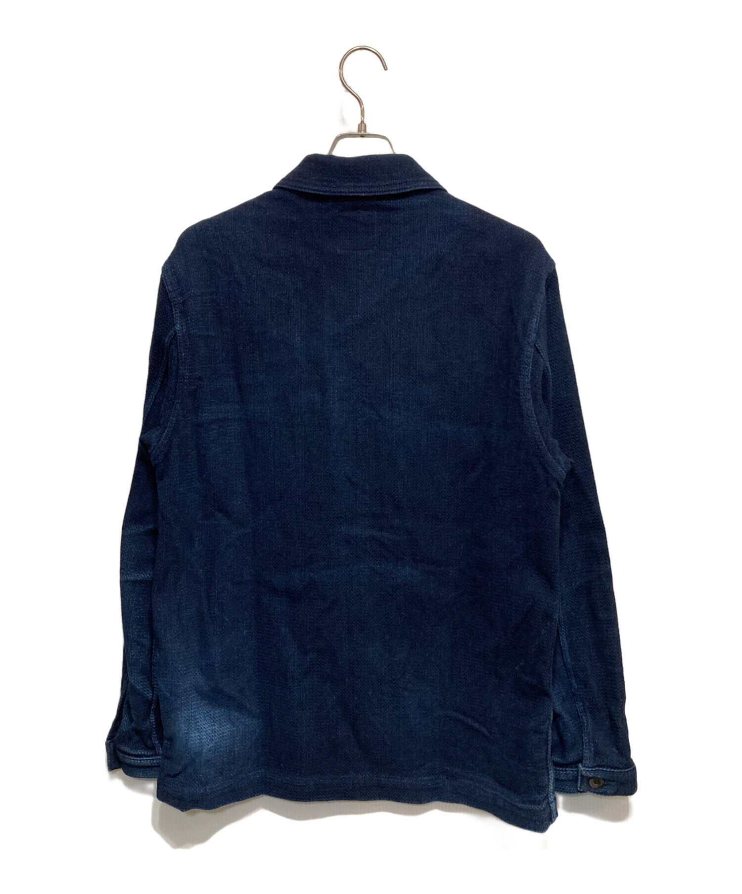 MOMOTARO JEANS カバーオール 42 ドビー　インディゴ 桃太郎ジーンズ（MOMOTARO JEANS） 【03-042】ドビー・USNカバーオール