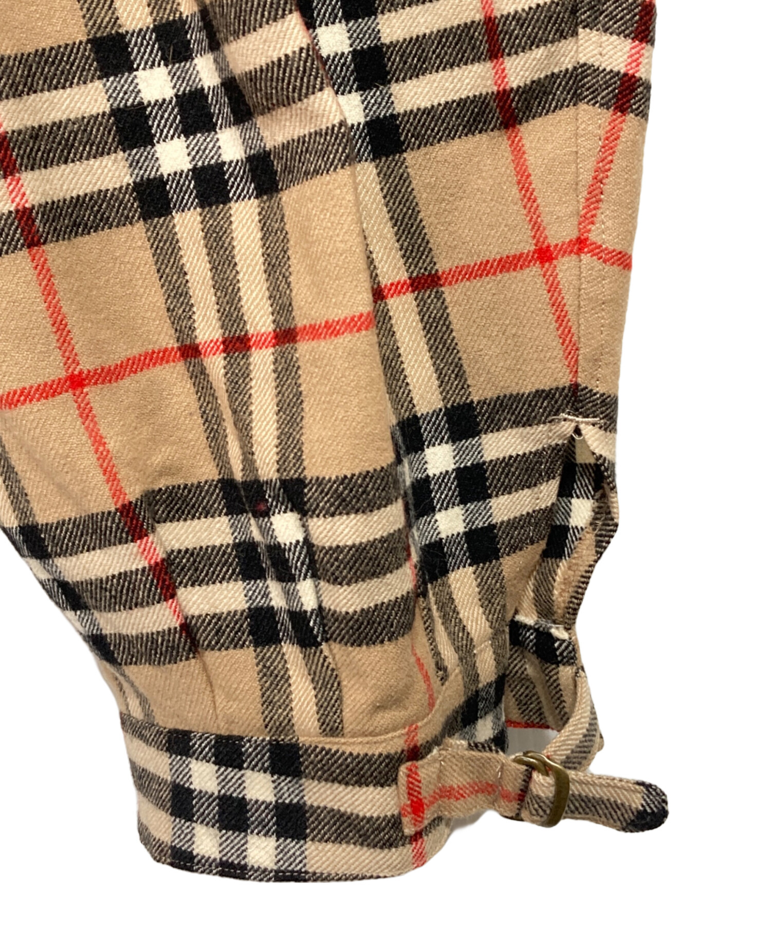 BURBERRY バーバリー ノバチェック クロップドバルーンパンツ 中古・古着通販】Burberry's (バーバリーズ) ノバチェッククロップド
