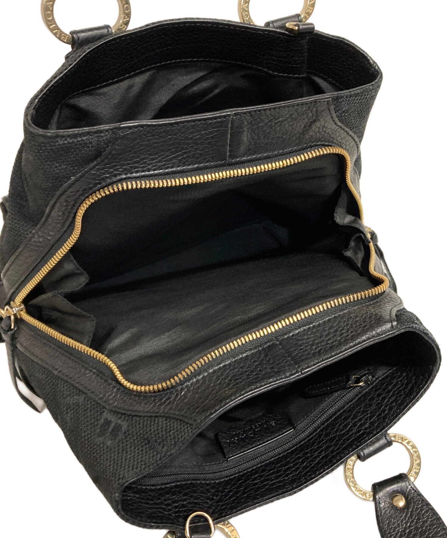 中古・古着通販】BVLGARI (ブルガリ) ロゴマニア2WAYハンドバッグ