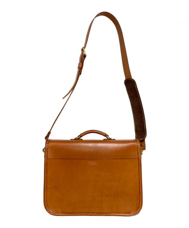 中古・古着通販】Herz (ヘルツ) 2WAYレザーショルダーバッグ ベージュ