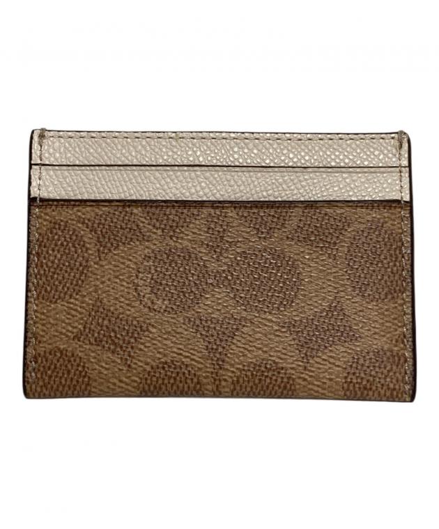 中古・古着通販】COACH (コーチ) Lジップ ウォレット・シグネチャー