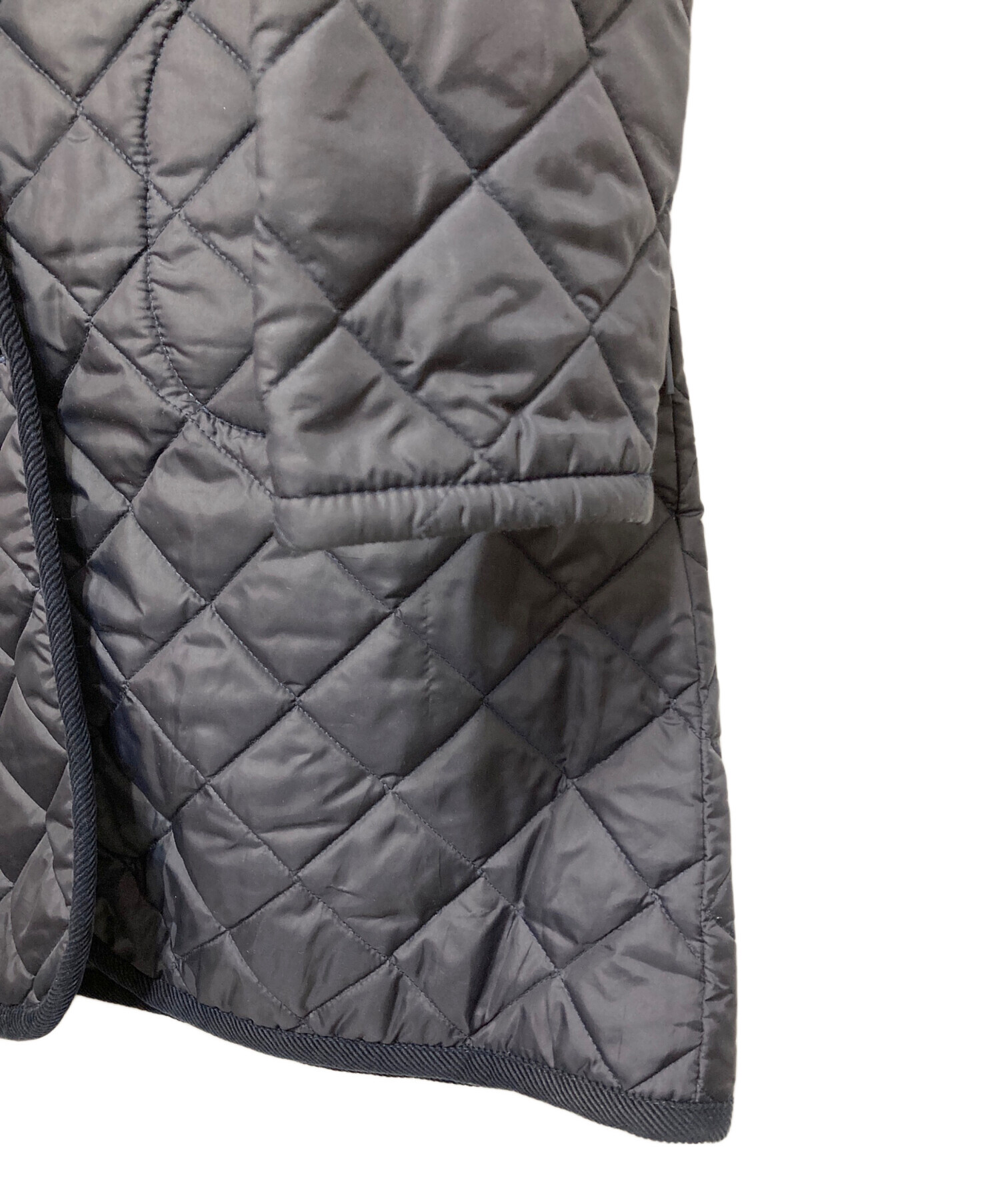 中古・古着通販】LAVENHAM (ラベンハム) キルティングコート ネイビー