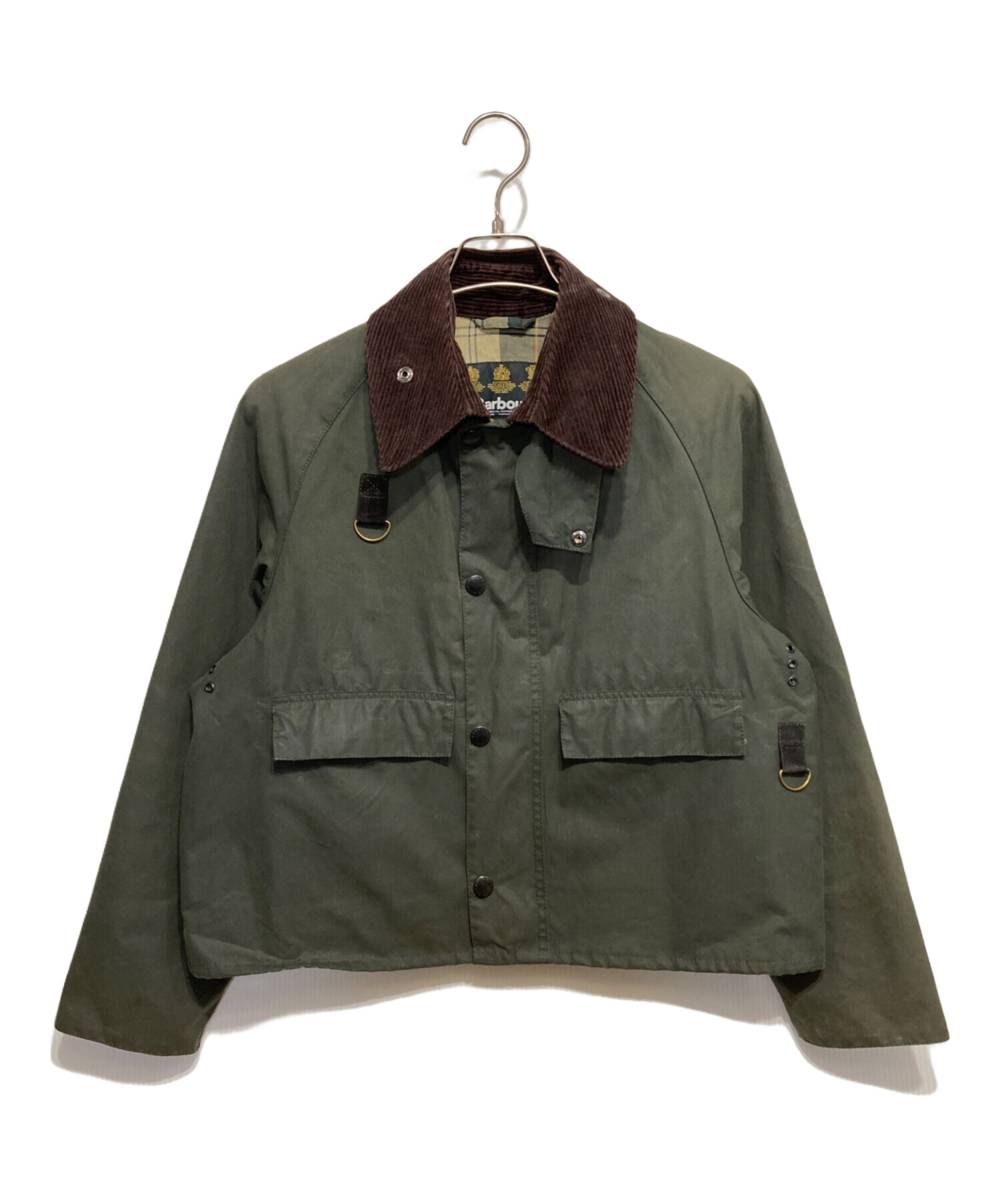 中古・古着通販】Barbour (バブアー) SPAY JACKET ブラウン×オリーブ