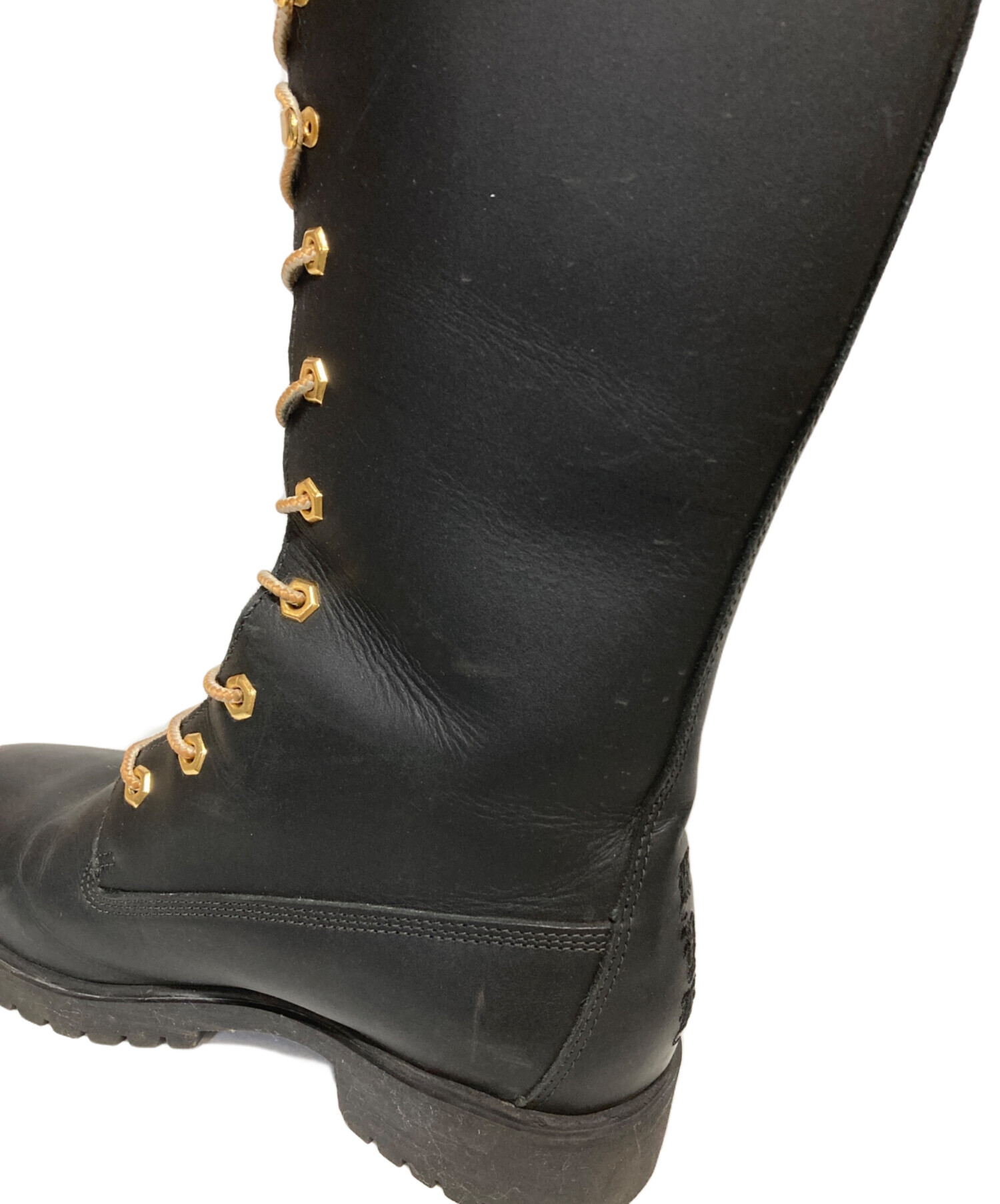 【試着のみ】ティンバーランド レースアップ ロングブーツ8M 中古・古着通販】Timberland (ティンバーランド) レースアップロング