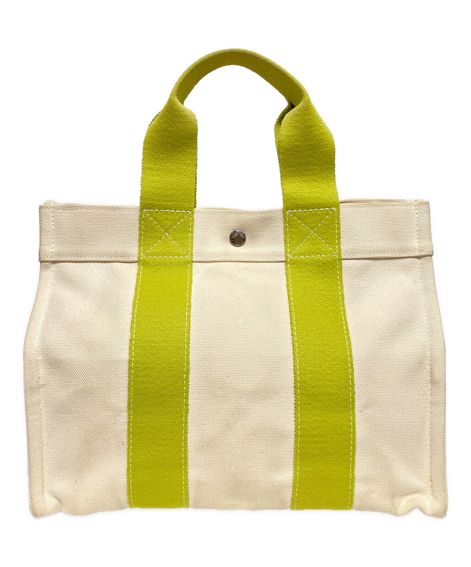 中古・古着通販】HERMES (エルメス) ボラボラPM グリーン×ホワイト