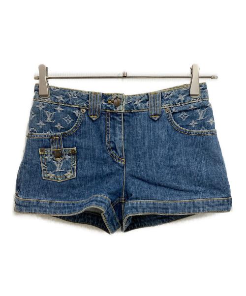 Louis Vuitton デニムショートパンツ 2008年製 中古・古着通販】LOUIS VUITTON (ルイ ヴィトン) モノグラムデニム