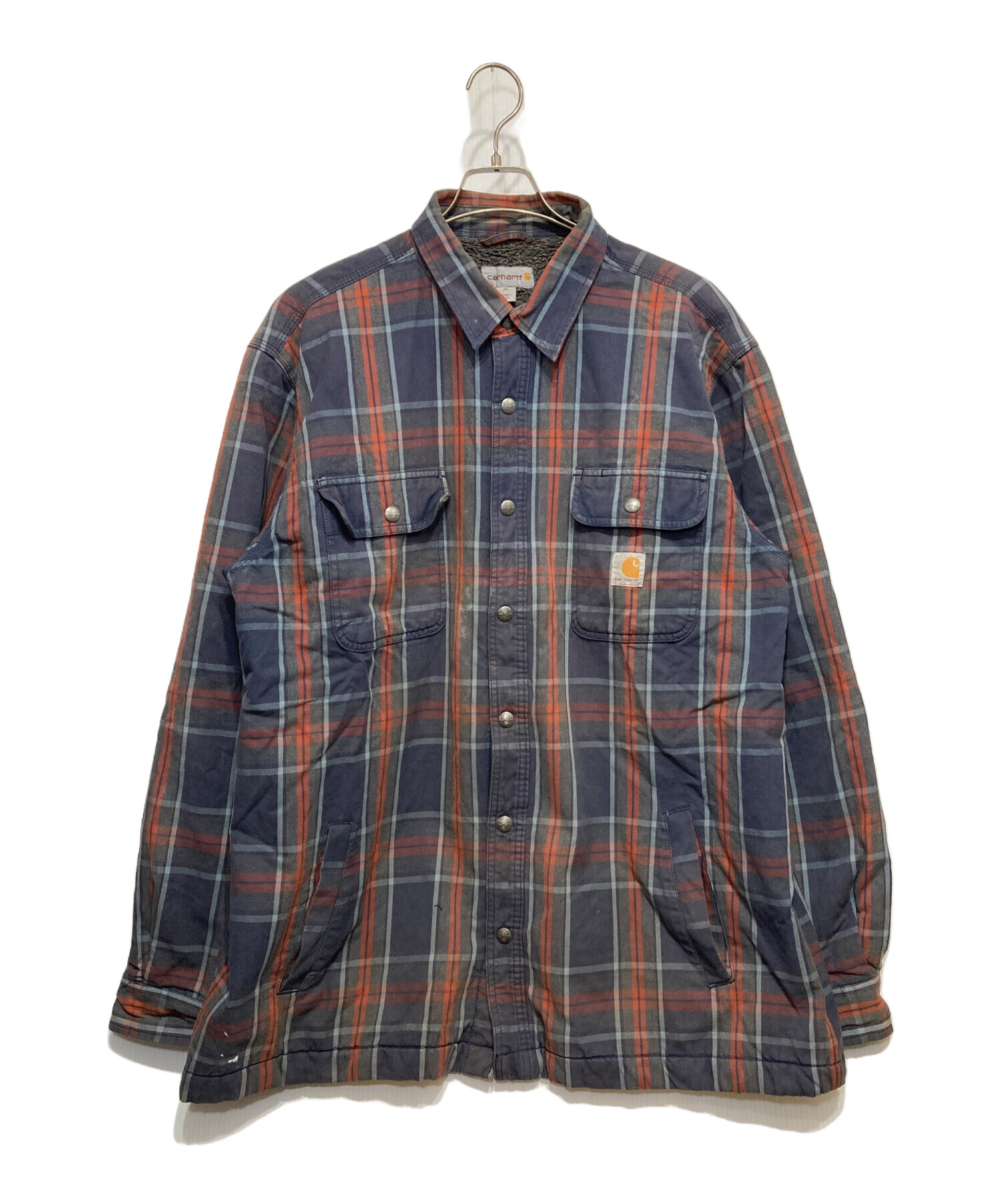 中古・古着通販】CarHartt (カーハート) ボアシャツジャケット マルチ