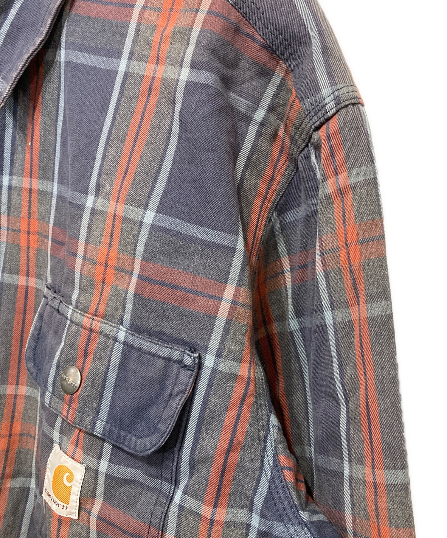 中古・古着通販】CarHartt (カーハート) ボアシャツジャケット マルチ