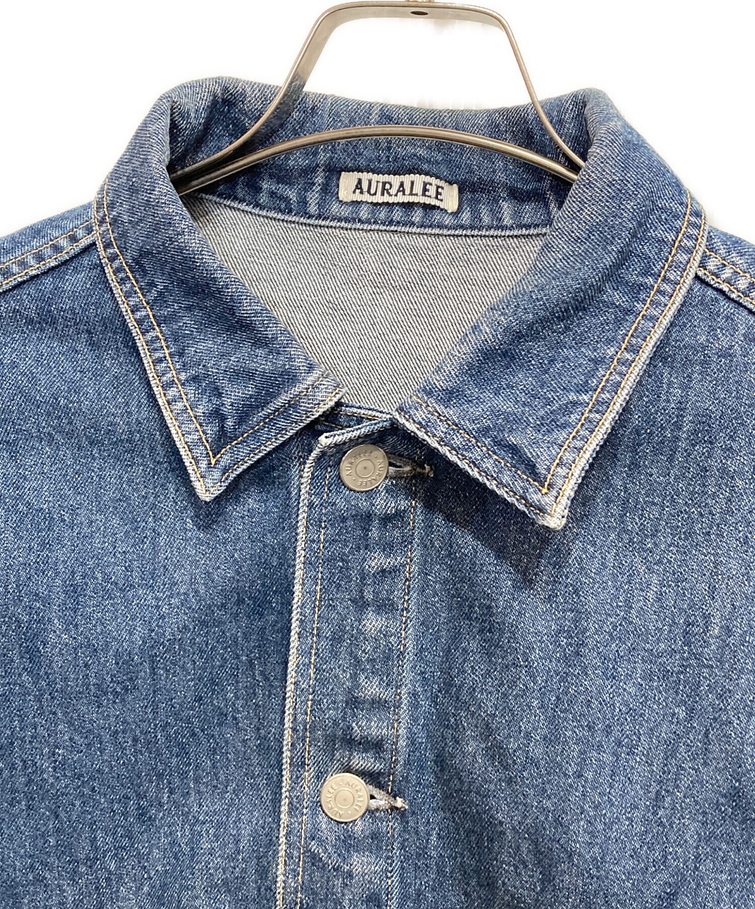 中古・古着通販】AURALEE (オーラリー) Hard Twist Denim Blouzon