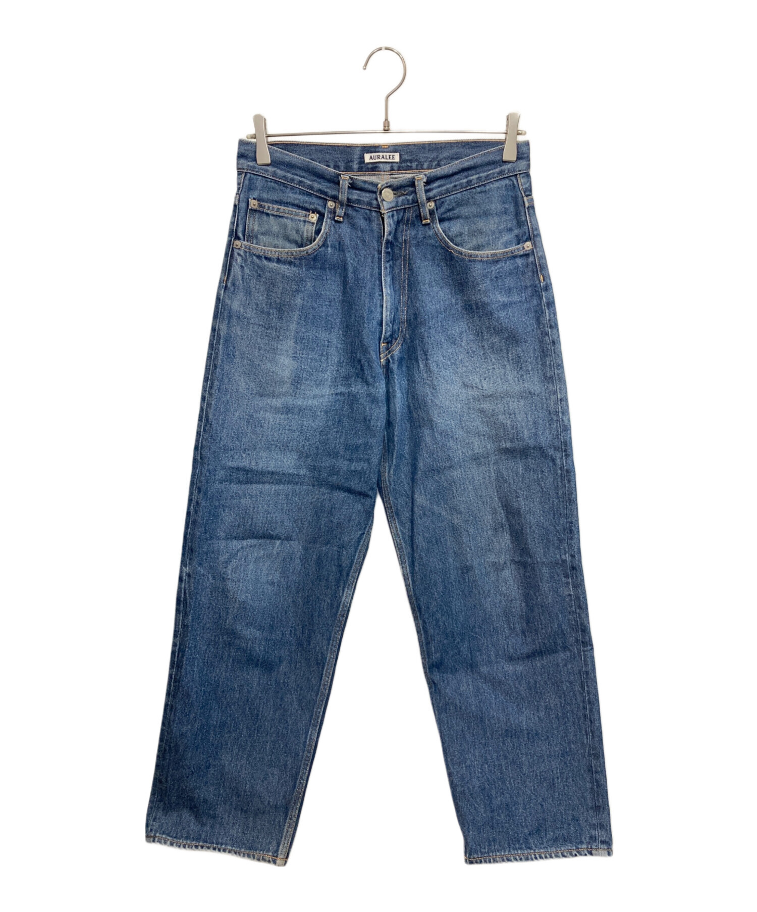 中古・古着通販】AURALEE (オーラリー) HARD TWIST DENIM WIDE PANTS