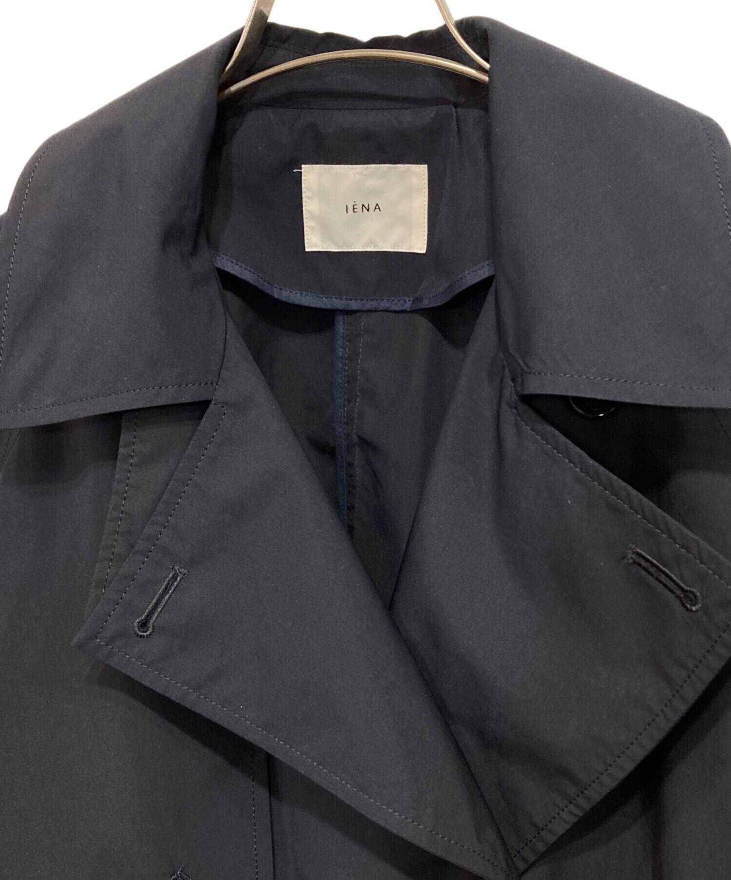 中古・古着通販】IENA (イエナ) ポプリンオーバーショートコート