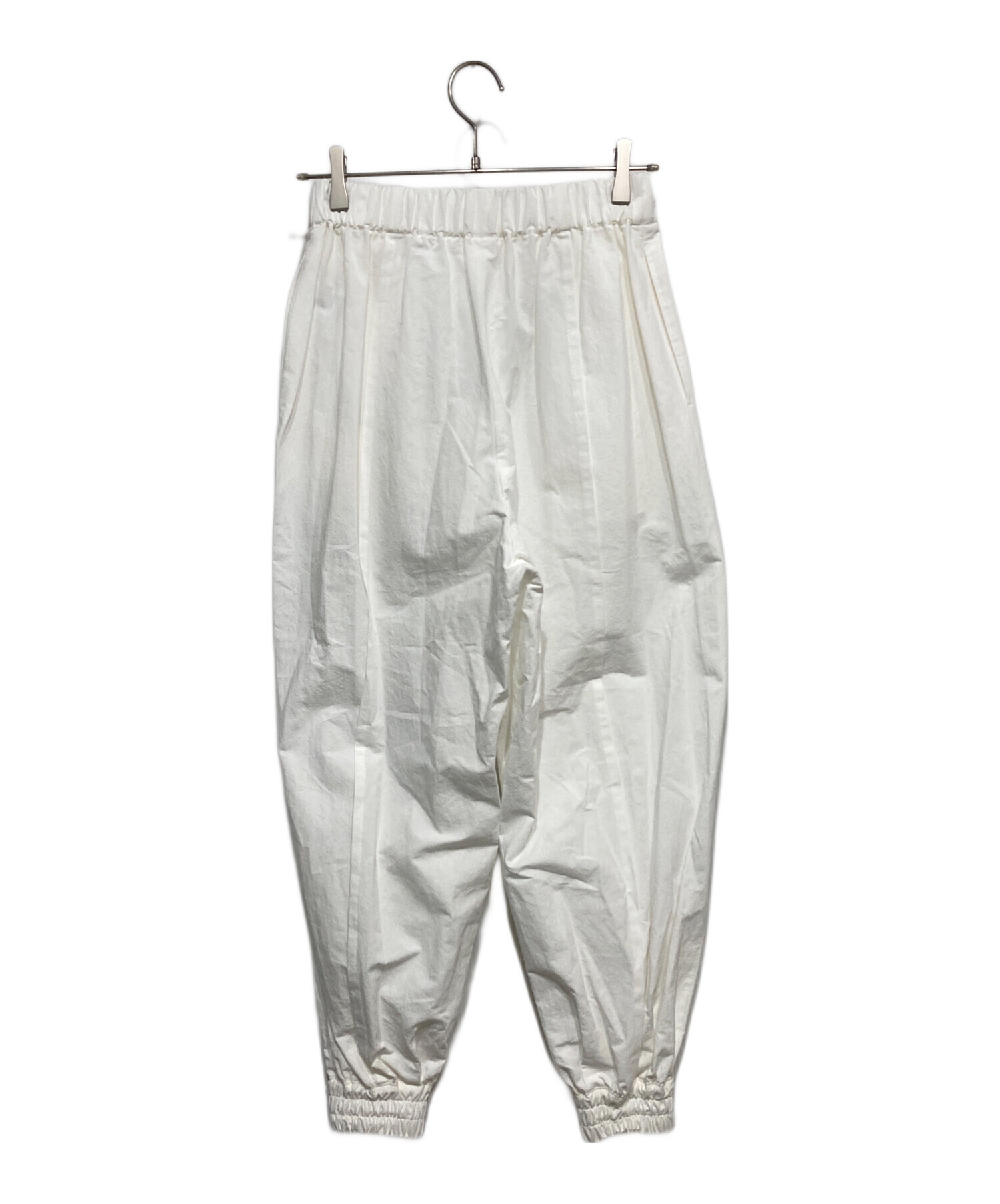 ローヘン　LOHEN スカートパンツ　ホワイト 中古・古着通販】LOHEN (ローヘン) ハイカウント バルーンパンツ