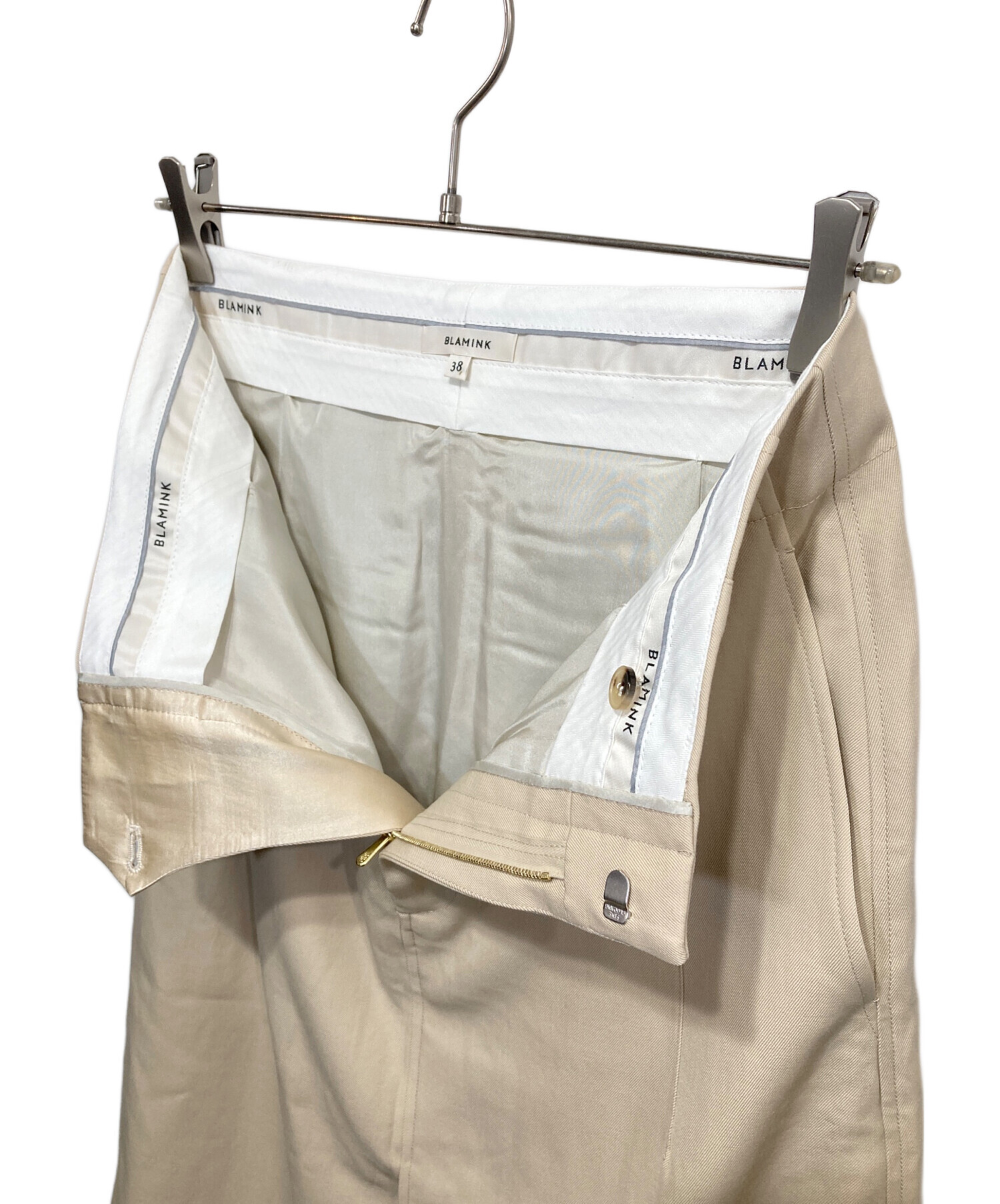 中古・古着通販】BLAMINK (ブラミンク) ウールコットン ロングトラ