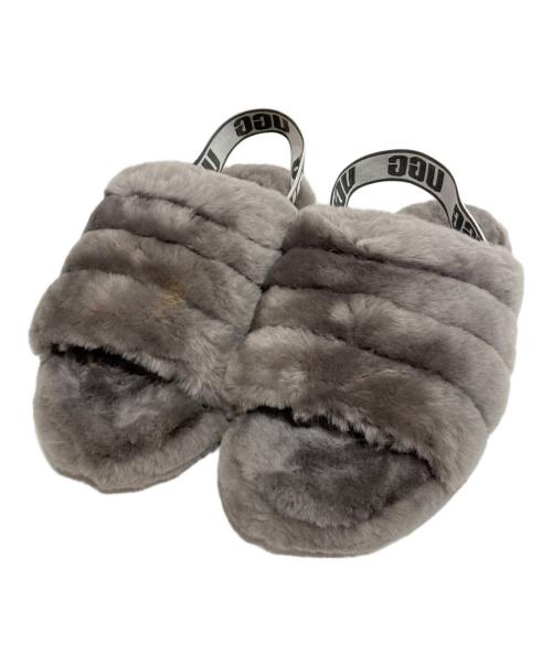 中古・古着通販】UGG (アグ) Fluff Yeah Slide グレー サイズ:23
