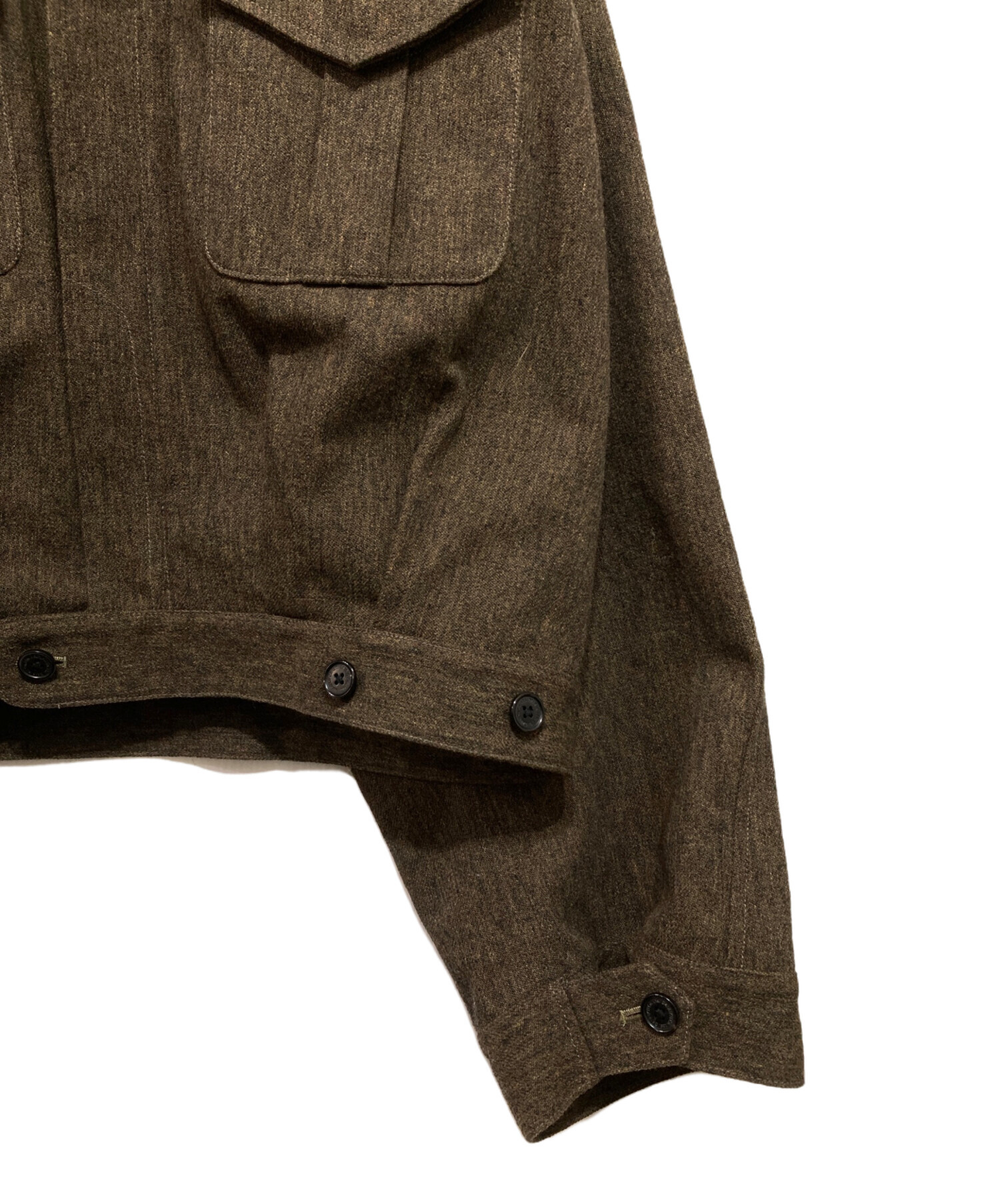 中古・古着通販】DAIRIKU (ダイリク) Big-Sleeve British JKT カーキ
