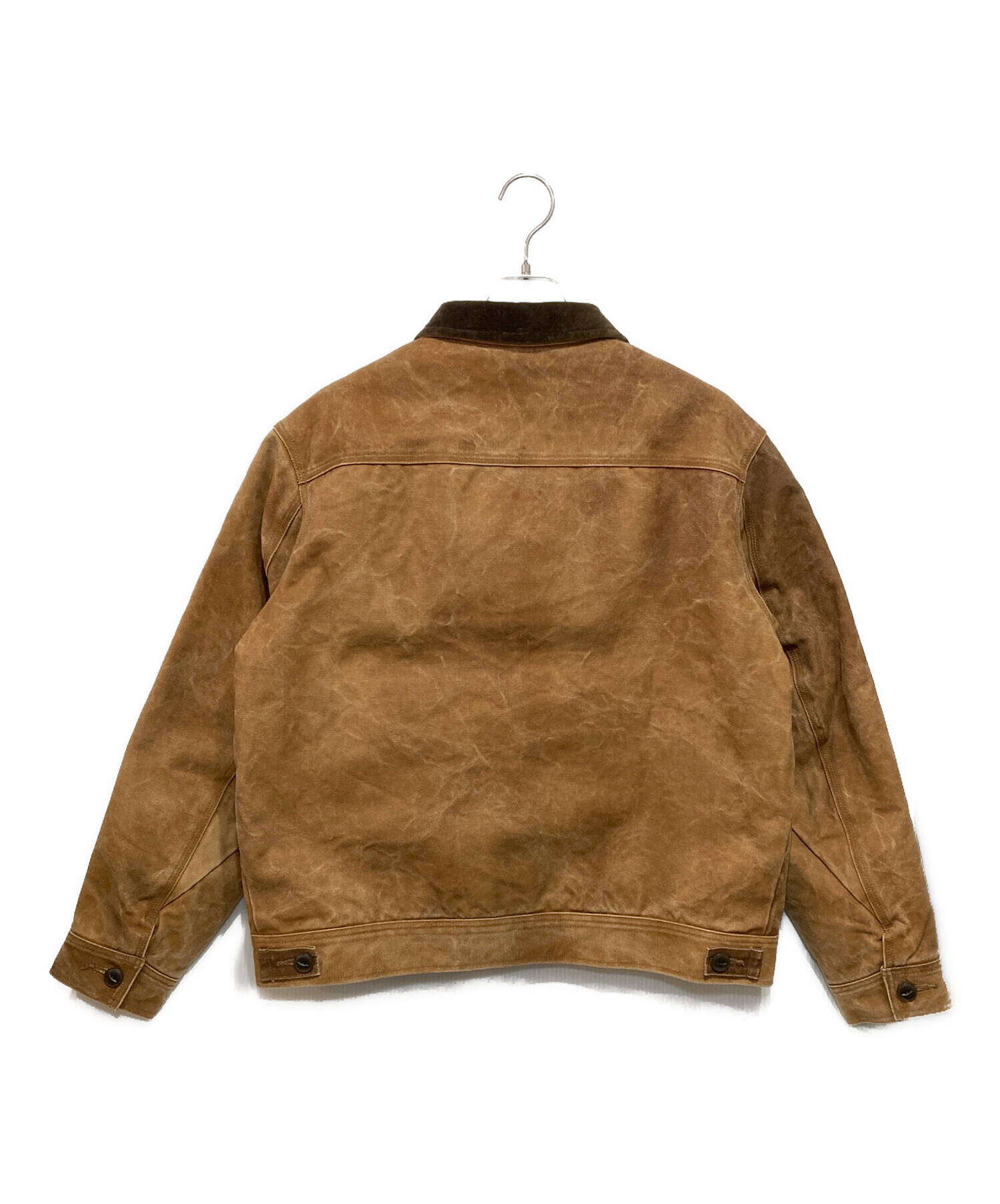 中古・古着通販】Needles (ニードルズ) Zipped Work Jacket ブラウン