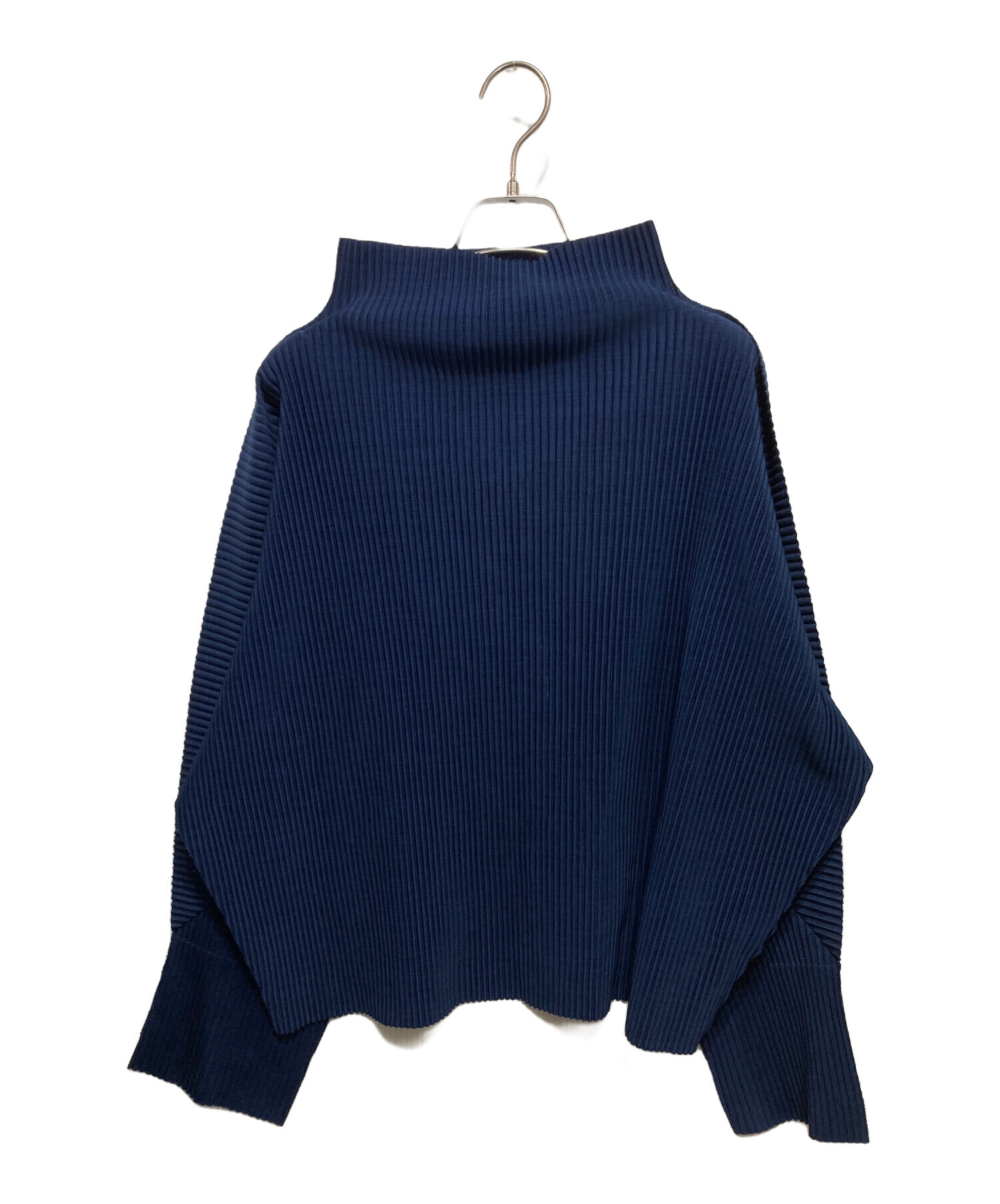 【中古】ミーイッセイミヤケ me ISSEY MIYAKE カットソー プリーツ ハイネック ワッフル カーキ 長袖 /FF 中古・古着通販】me ISSEY MIYAKE (ミーイッセイ ミヤケ) ハイネック