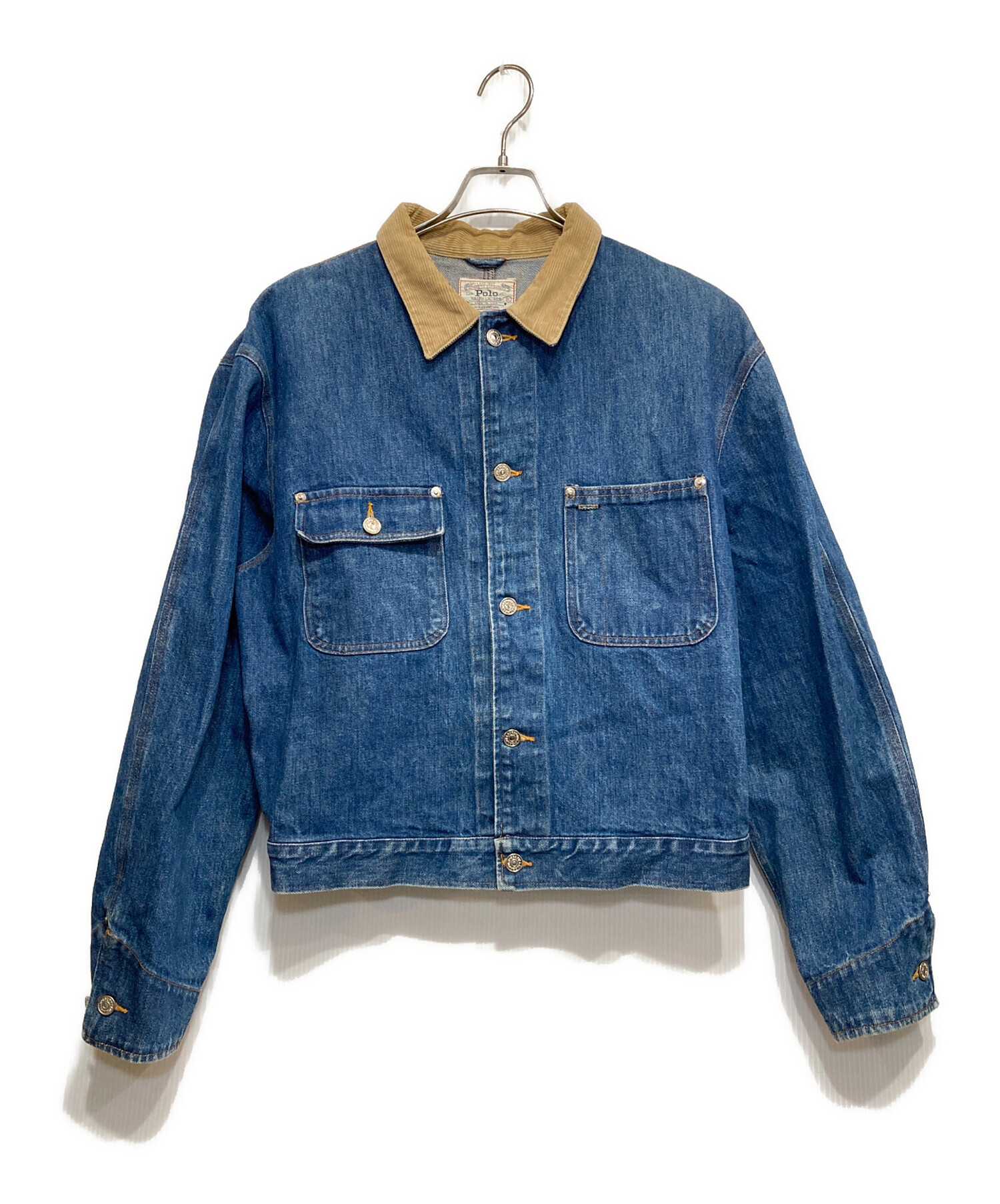 【希少】Ralph Lauren ラルフローレン デニムジャケット 雰囲気 古着 中古・古着通販】POLO RALPH LAUREN (ポロ・ラルフローレン) デニム