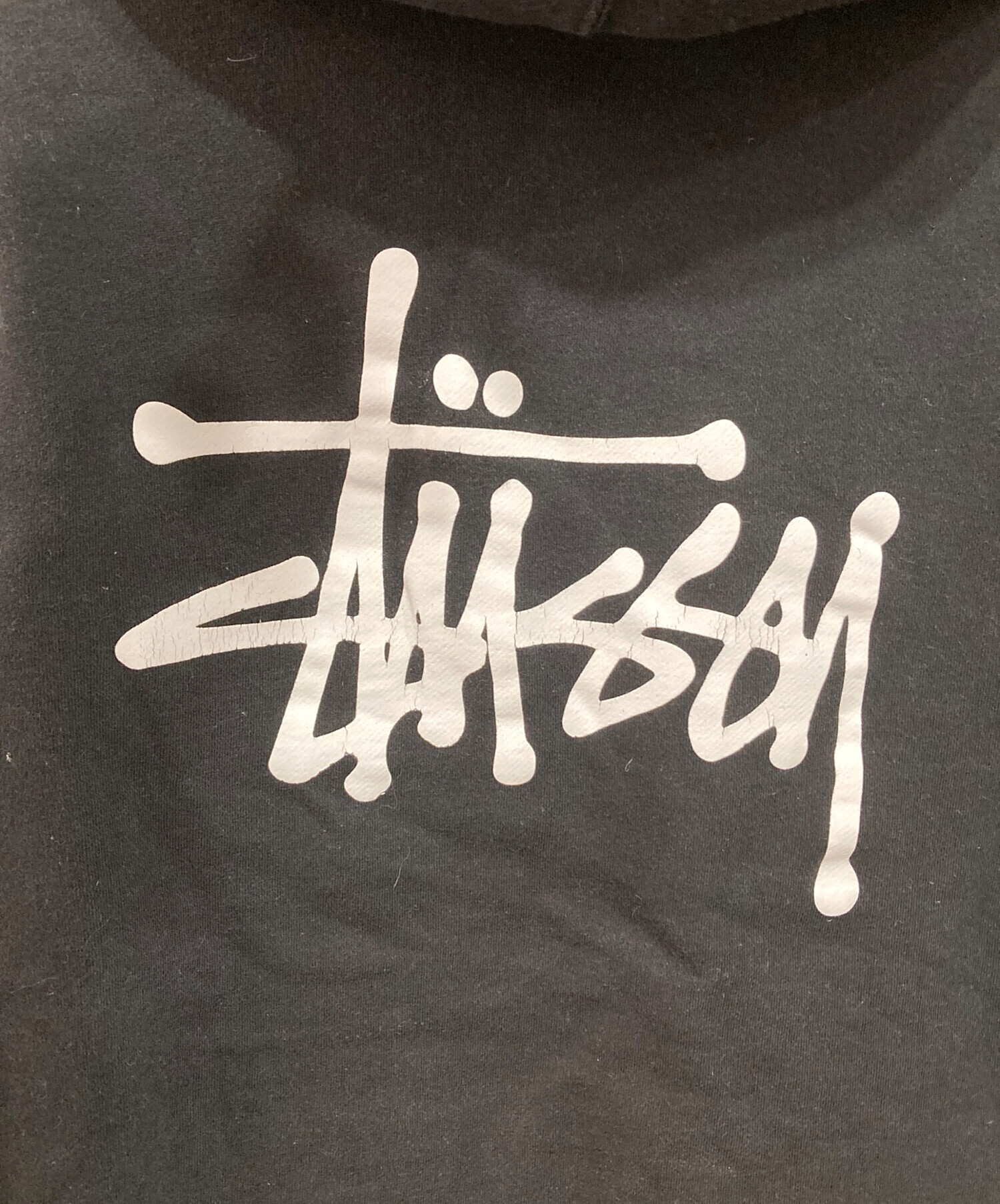 中古・古着通販】stussy (ステューシー) Basic Stussy Hoodie ブラック