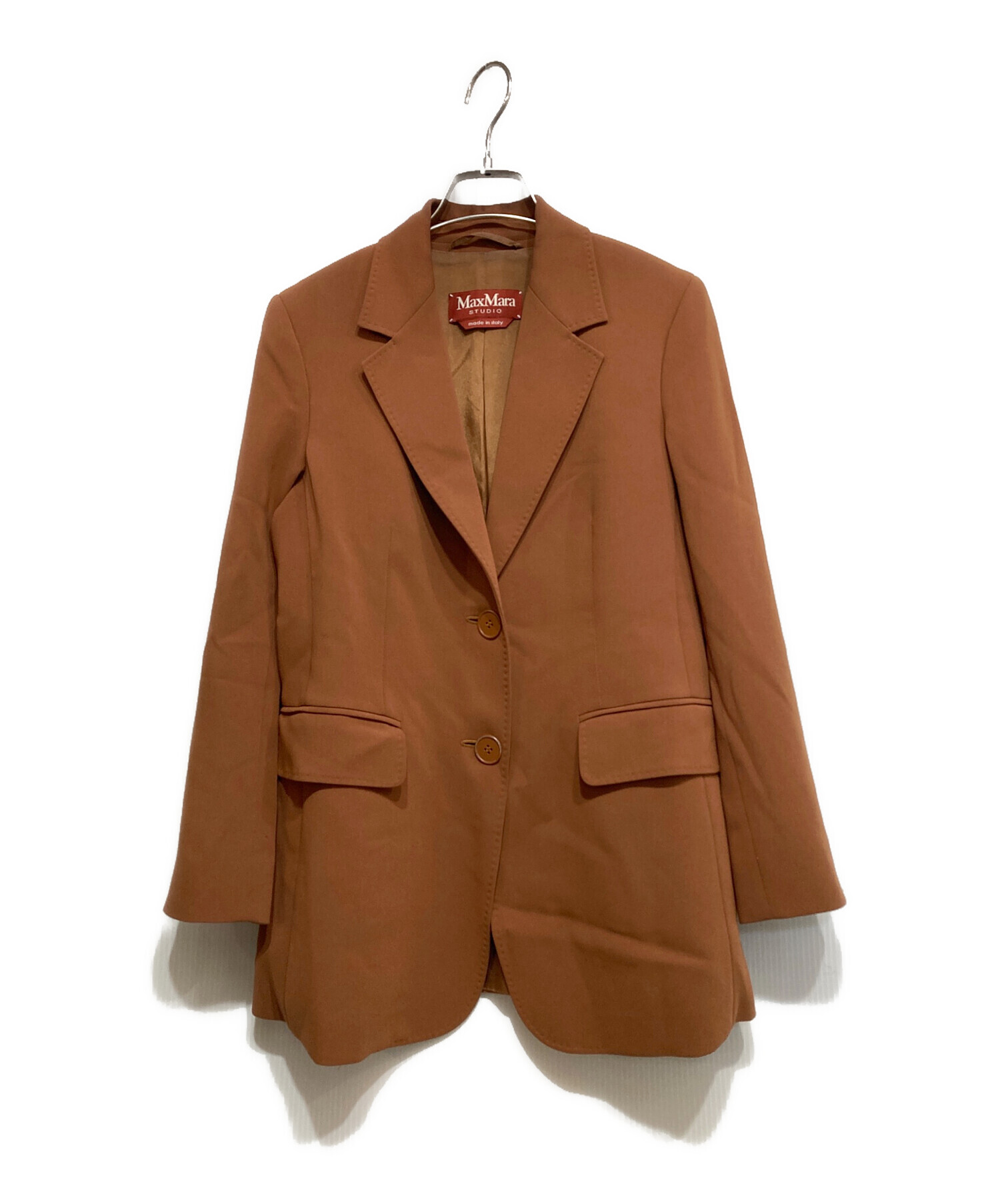 LA8401新品タグ付き マックスマーラスタジオ テーラードジャケット 44 中古・古着通販】Max Mara Studio (マックスマーラ ストゥディオ