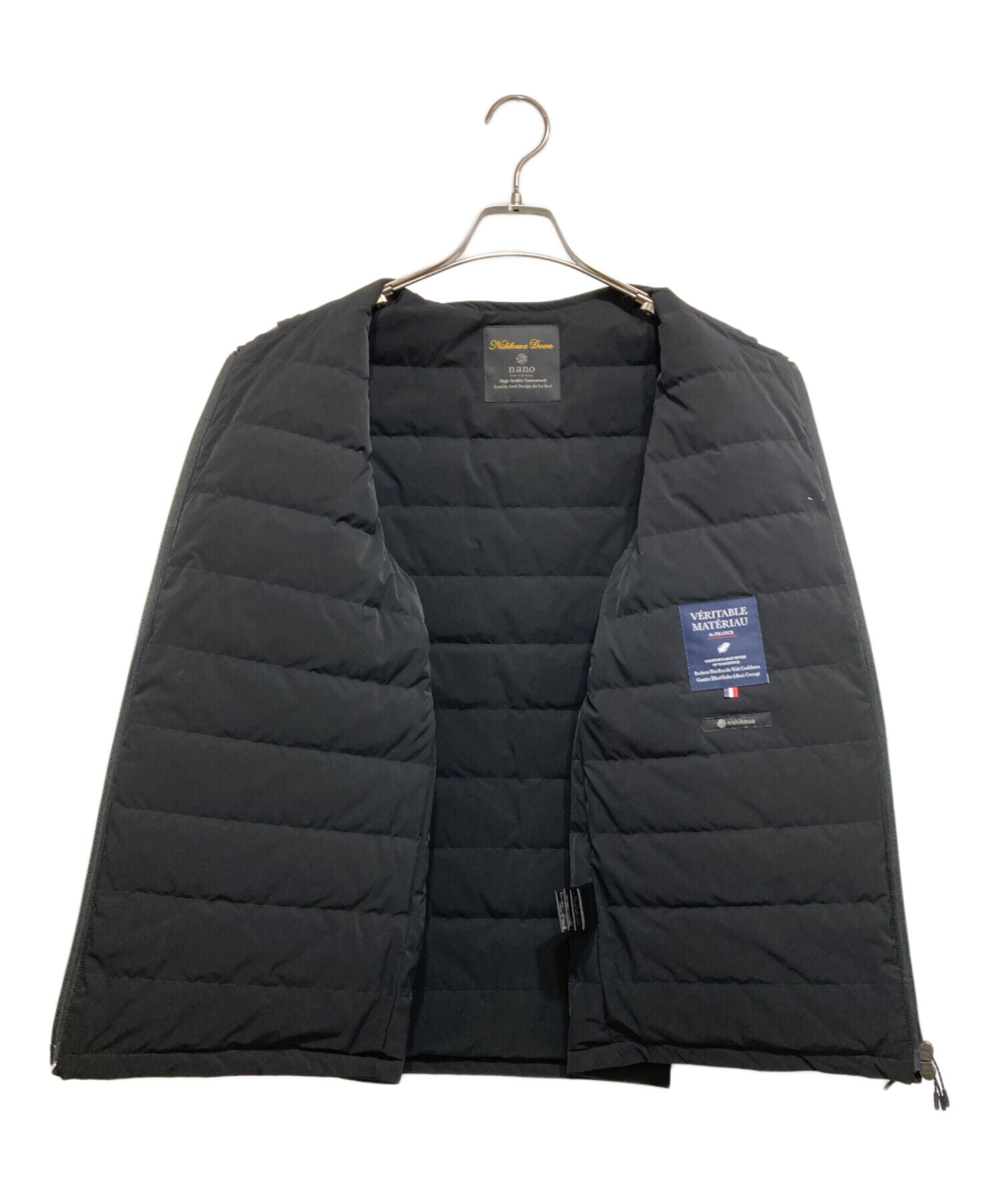 中古・古着通販】nano・universe (ナノ・ユニバース) 西川ダウンベスト