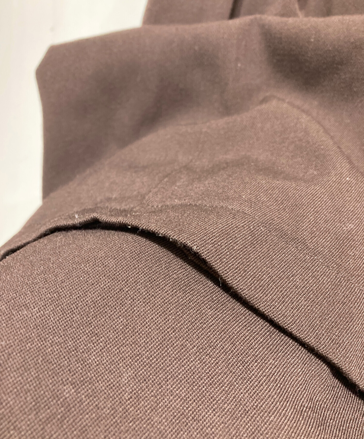 中古・古着通販】anuans (アニュアンス) ベーシックタックワイドパンツ