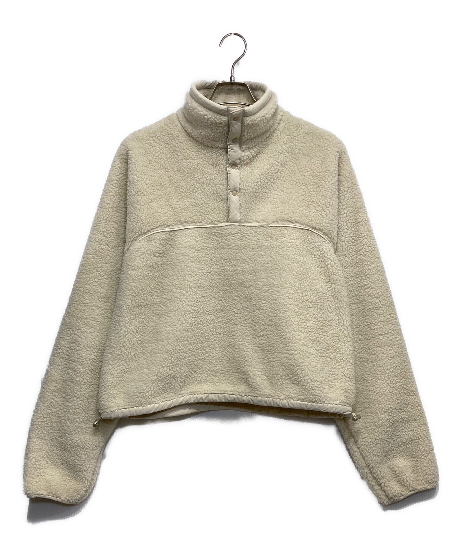 中古・古着通販】anuke (アンヌーク) Boa Blouson アイボリー サイズ:F 