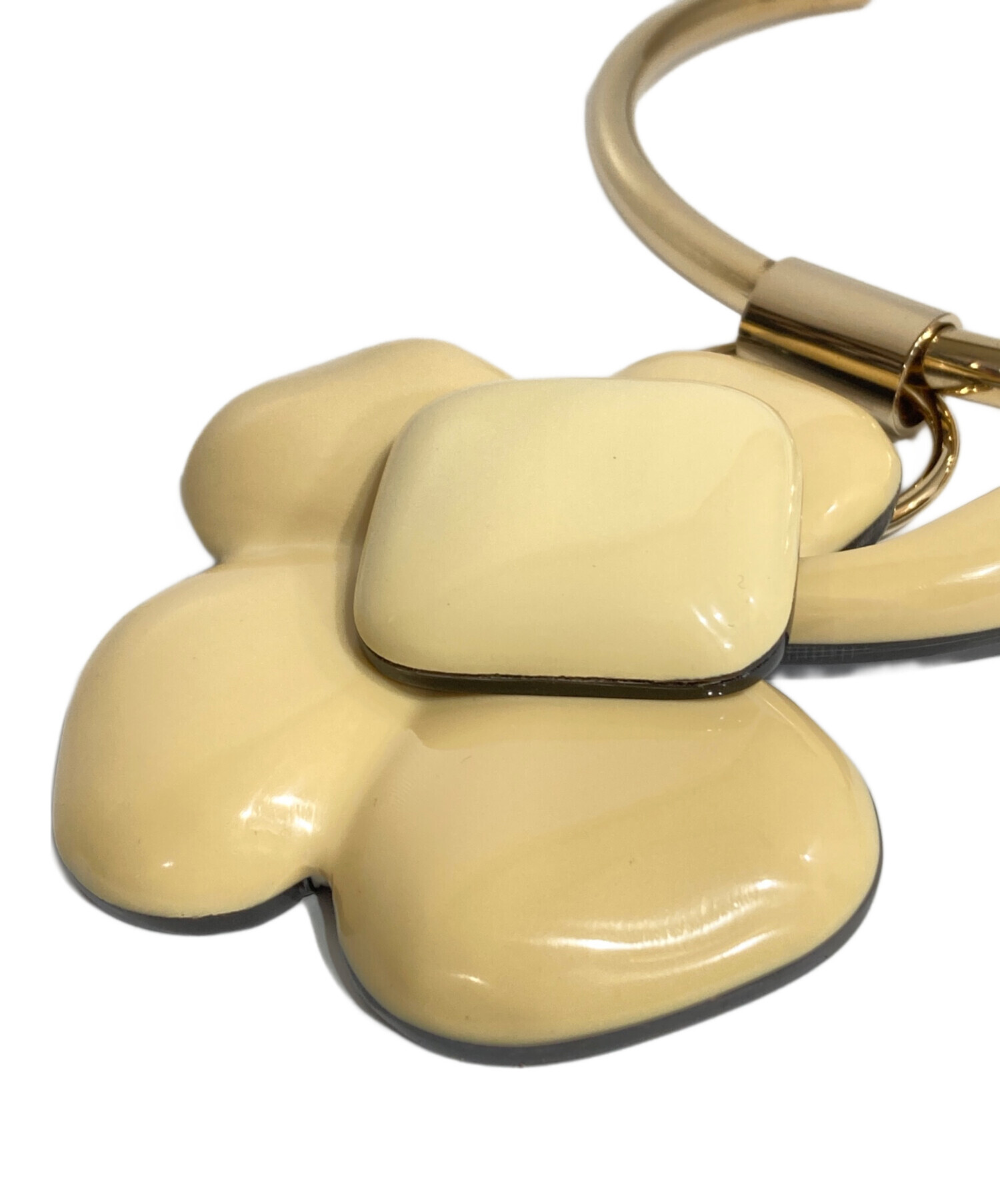 中古・古着通販】MARNI (マルニ) フラワーモチーフネックレス ゴールド