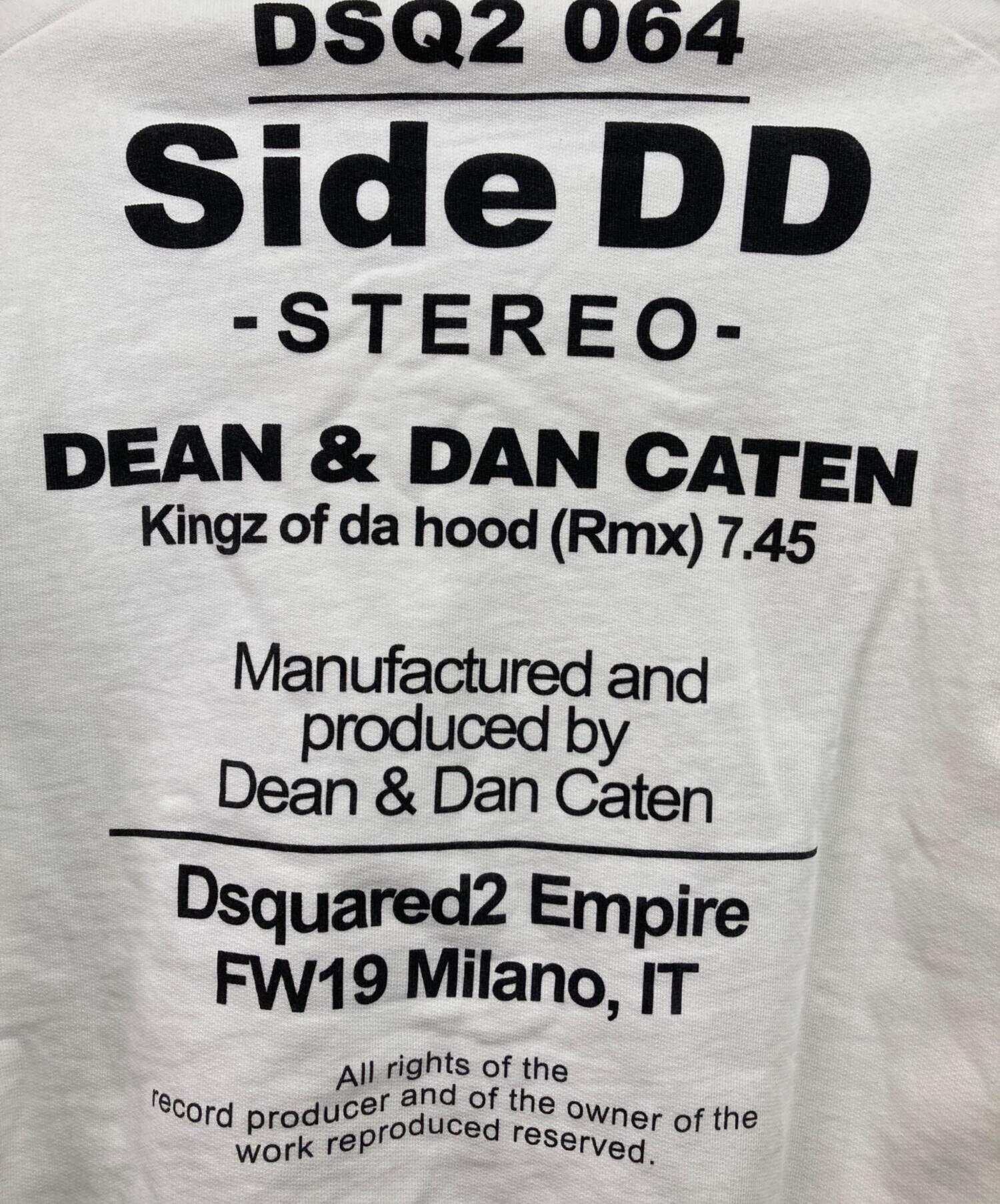 中古・古着通販】DSQUARED2 (ディースクエアード) Two Sides