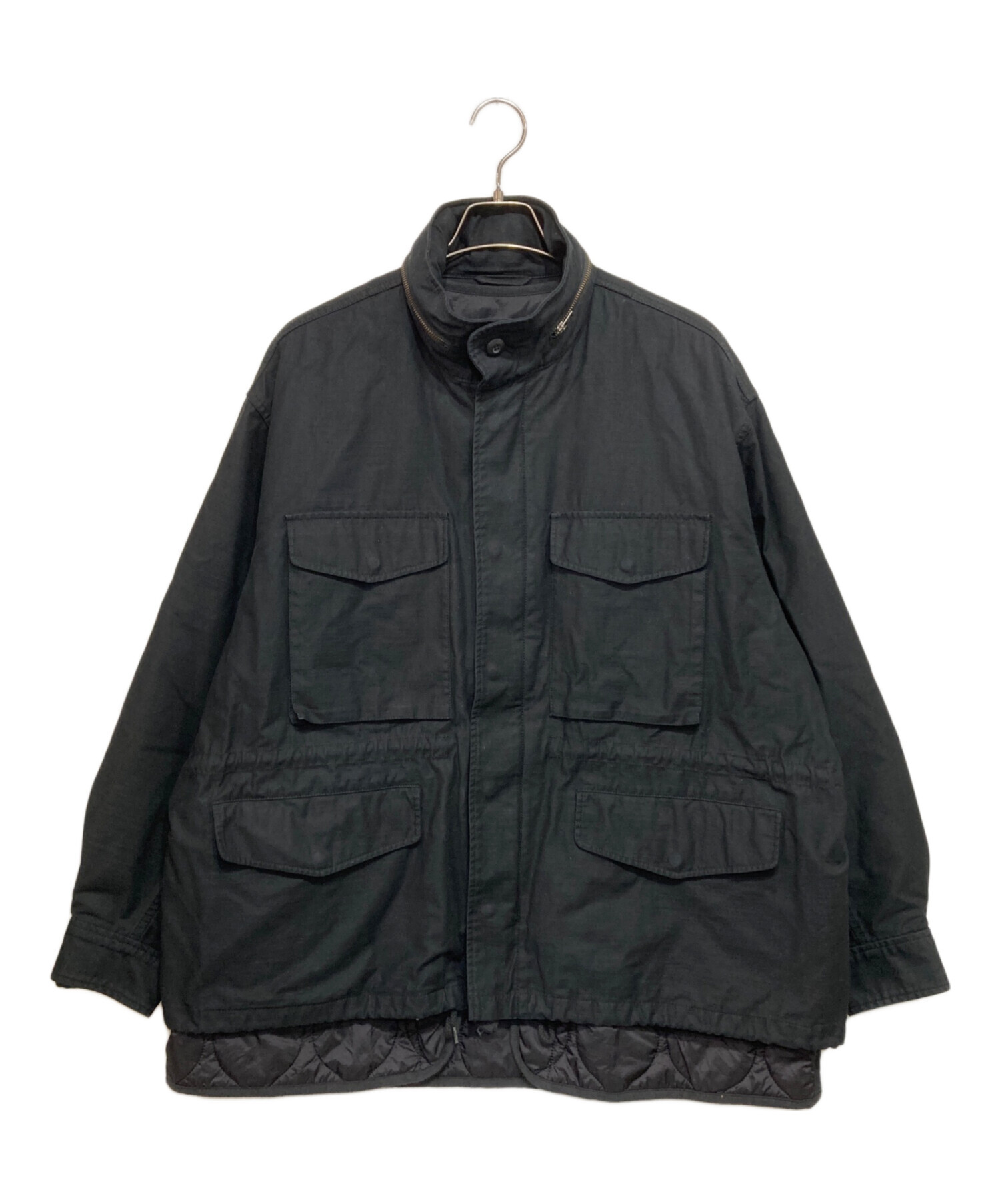BEAMS ビームス / 3way BDUジャケット 中古・古着通販】BEAMS (ビームス) 3WAY M-65 BDU ブルゾン ブラック