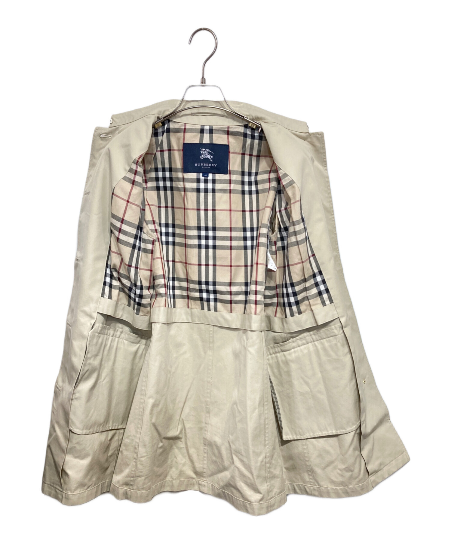 中古・古着通販】BURBERRY LONDON (バーバリーロンドン) ステンカラー 