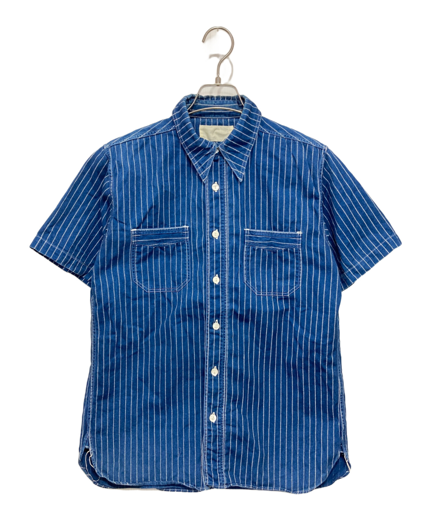 中古　シュガーケーン　sugar cane シャツ XL SC26310 中古・古着通販】SUGAR CANE (シュガーケーン) デニムストライプシャツ