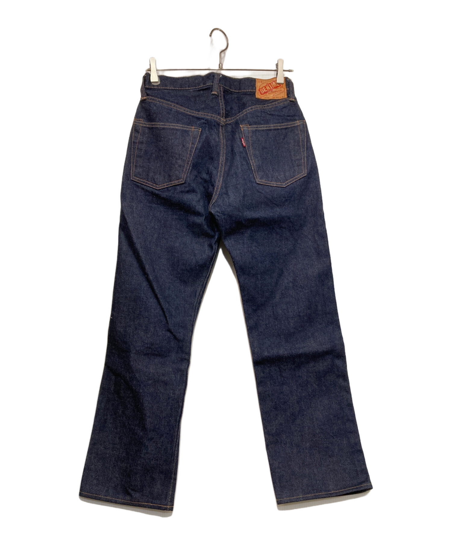 DENIME ストレートデニム インディゴ 中古・古着通販】DENIME (ドゥニーム) デニムパンツ インディゴ サイズ