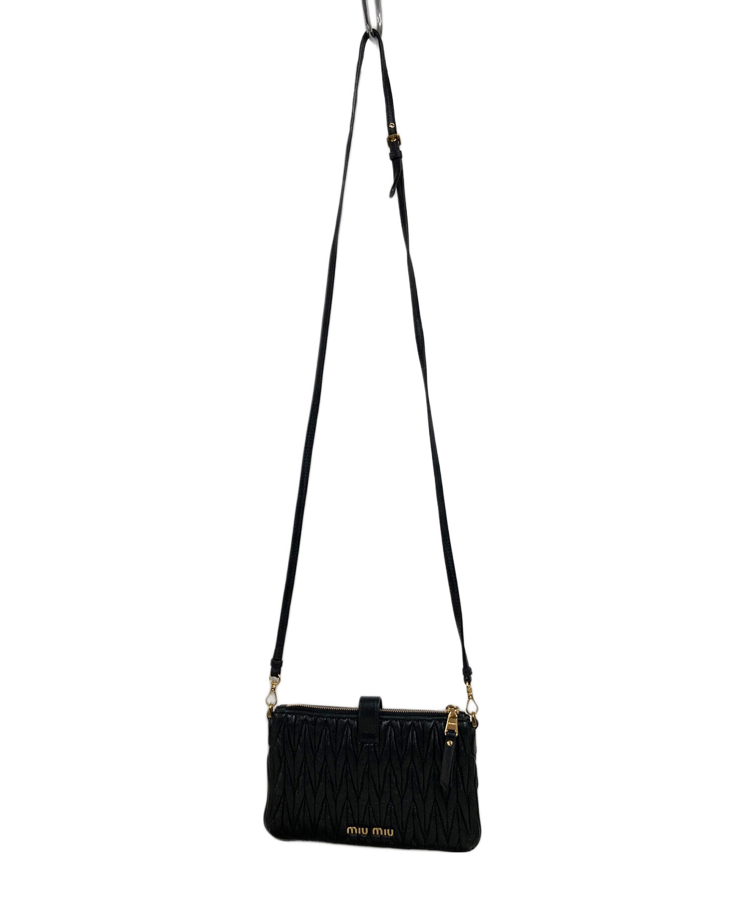 中古・古着通販】MIU MIU (ミュウミュウ) マテラッセ-ショルダーバッグ