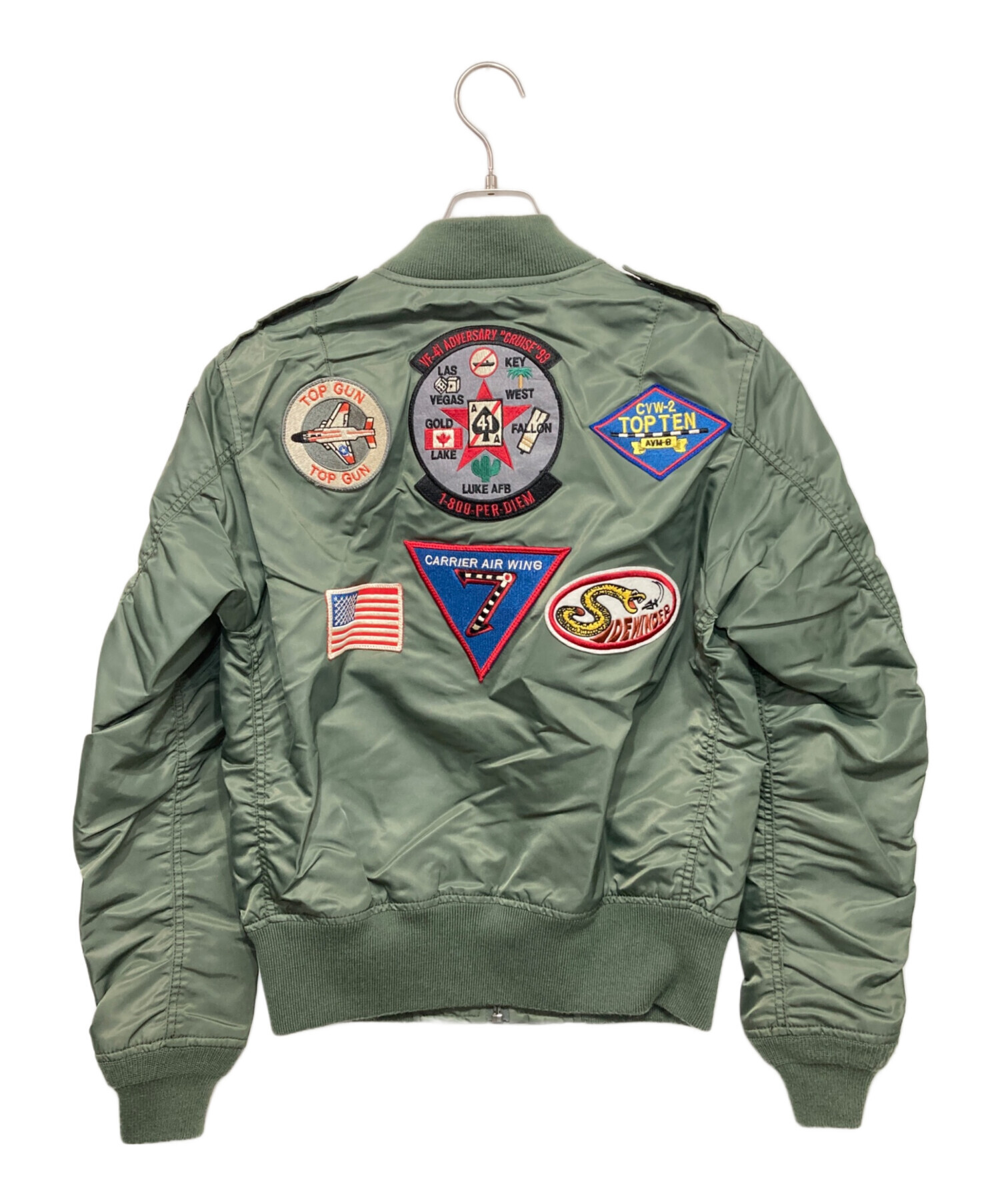 中古・古着通販】AVIREX (アヴィレックス) L-2B ブラックエース