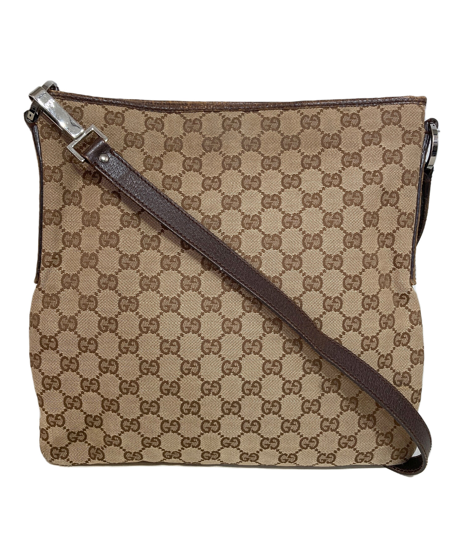 グッチ GUCCI GGキャンバス ショルダーバッグ【中古】 中古・古着通販】GUCCI (グッチ) GGキャンバスショルダーバッグ