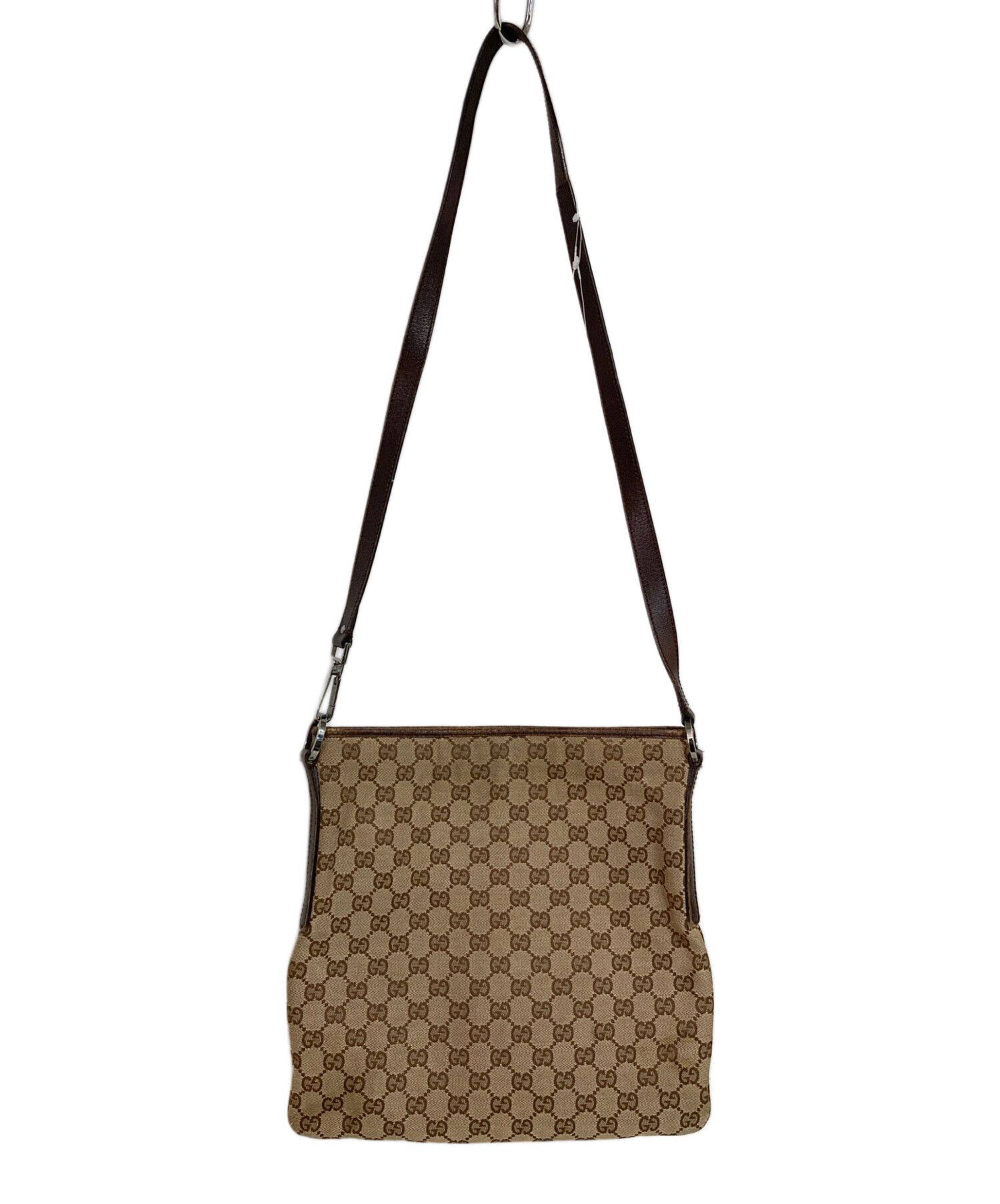 中古・古着通販】GUCCI (グッチ) GGキャンバスショルダーバッグ
