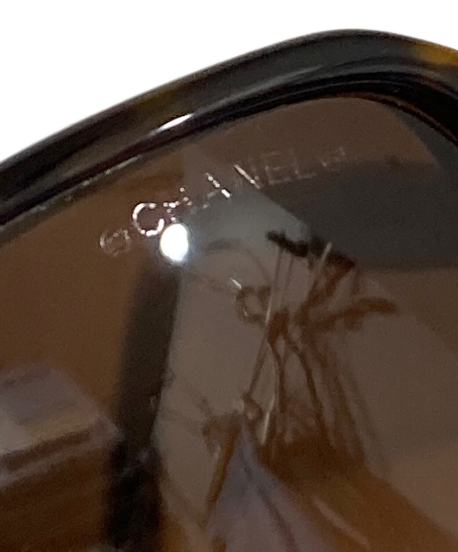 中古・古着通販】CHANEL (シャネル) サイドリボンサングラス ブラウン