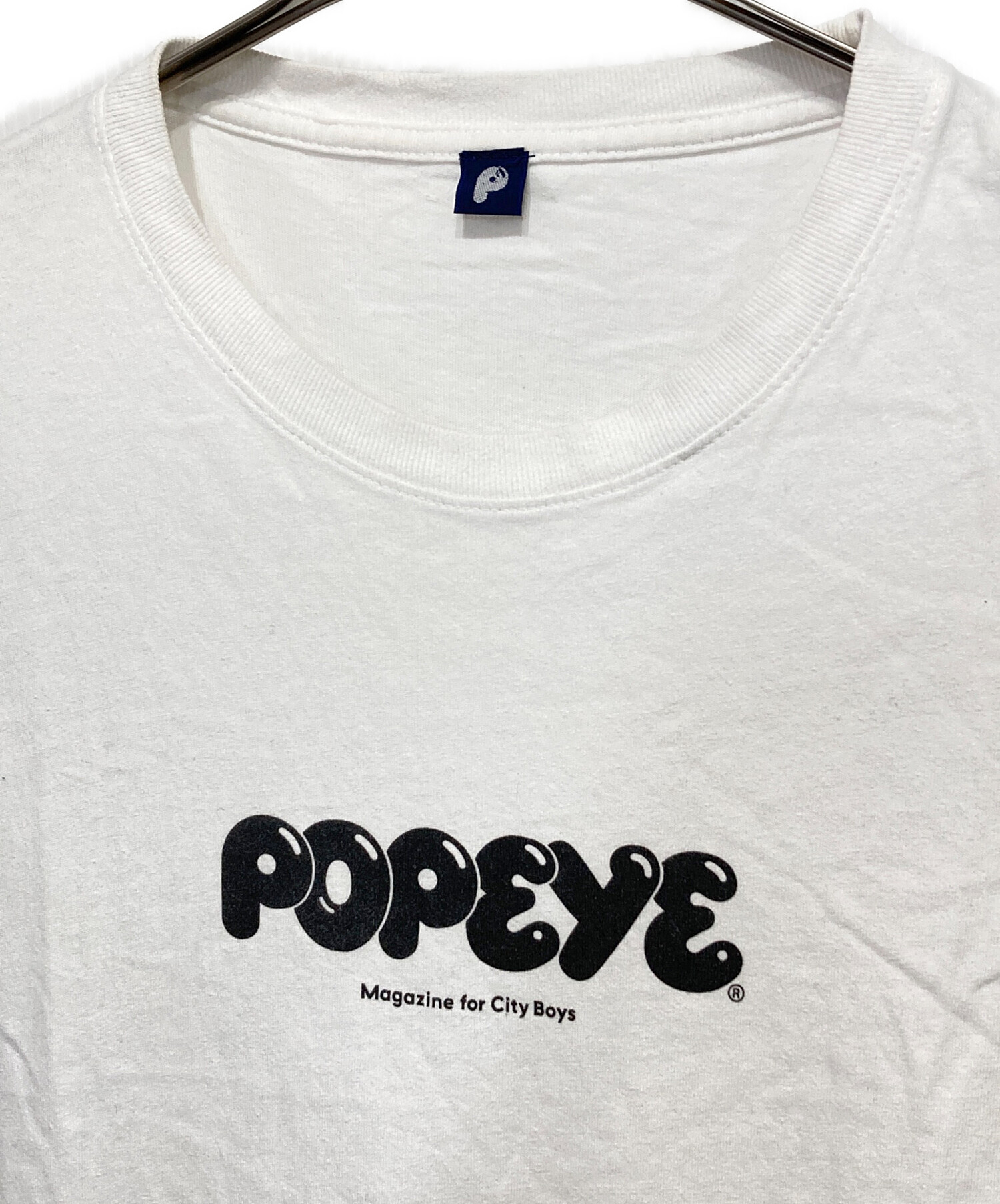 中古・古着通販】マガジンハウス (マガジンハウス) POPEYE Logo T