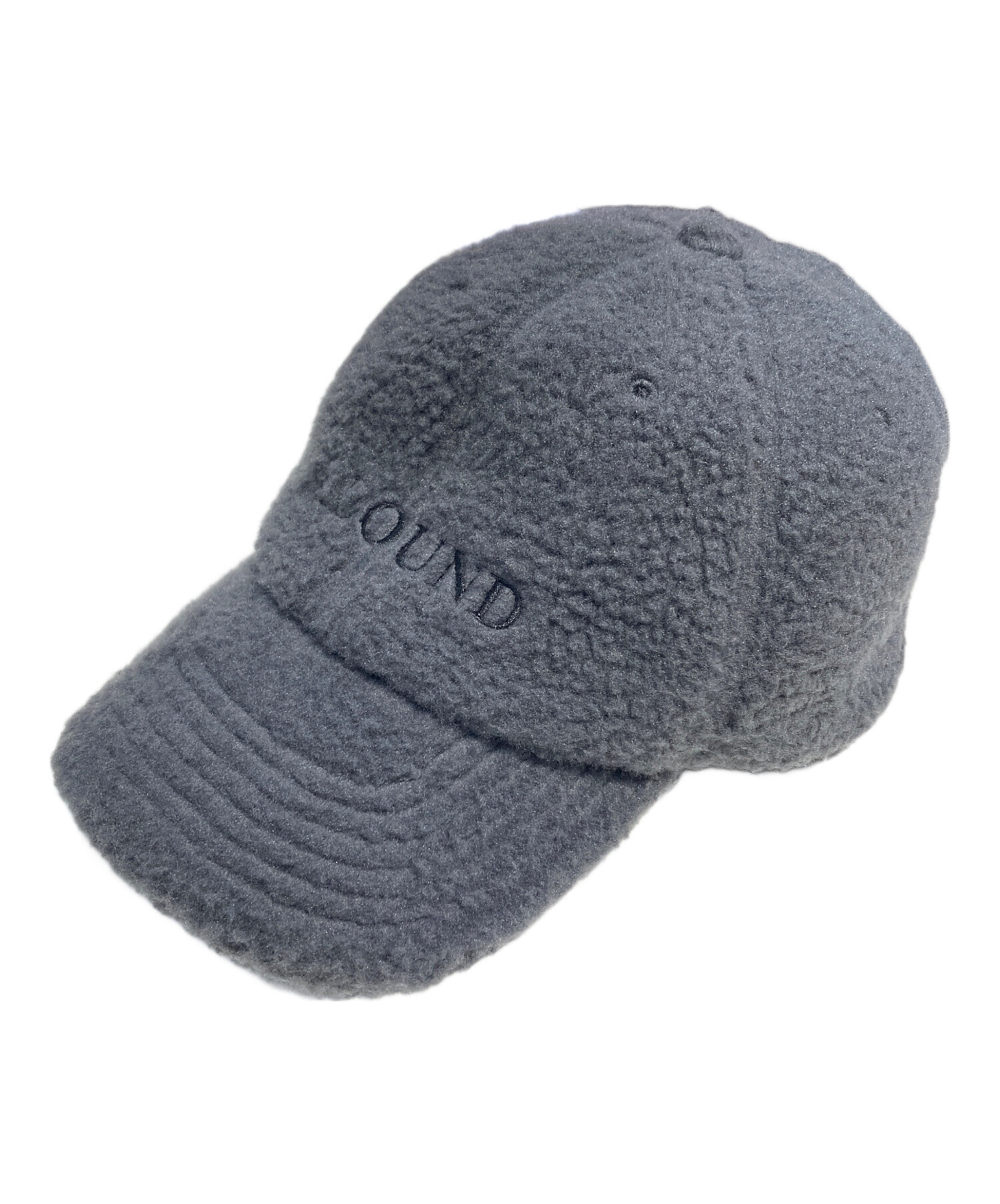 中古・古着通販】ALOUND (アラウンド) ボアロゴキャップ グレー