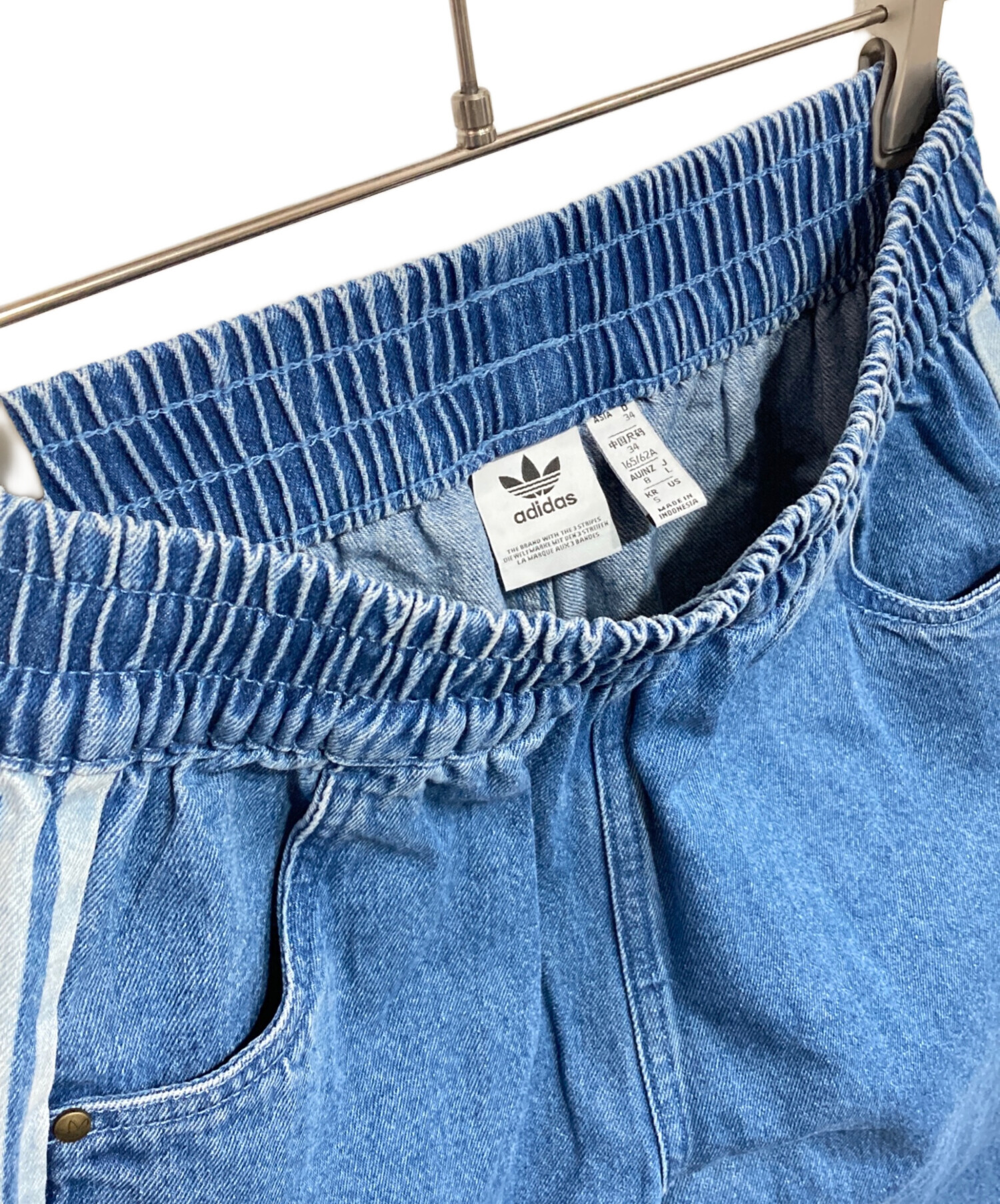 中古・古着通販】adidas (アディダス) アディカラー デニム リラックス