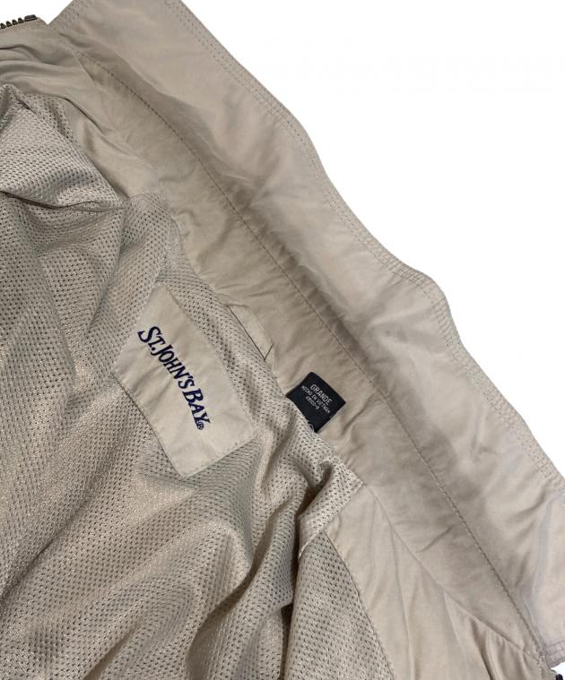 セントジョンズベイ 90s ナイロン スウィングトップ L ベージュ 中古・古着通販】ST JOHN'S BAY (セントジョンズベイ) スイングトップ