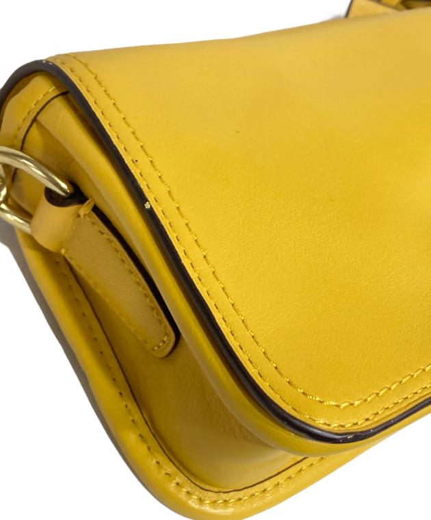 中古・古着通販】COACH (コーチ) ショルダーバッグ イエロー｜ブランド