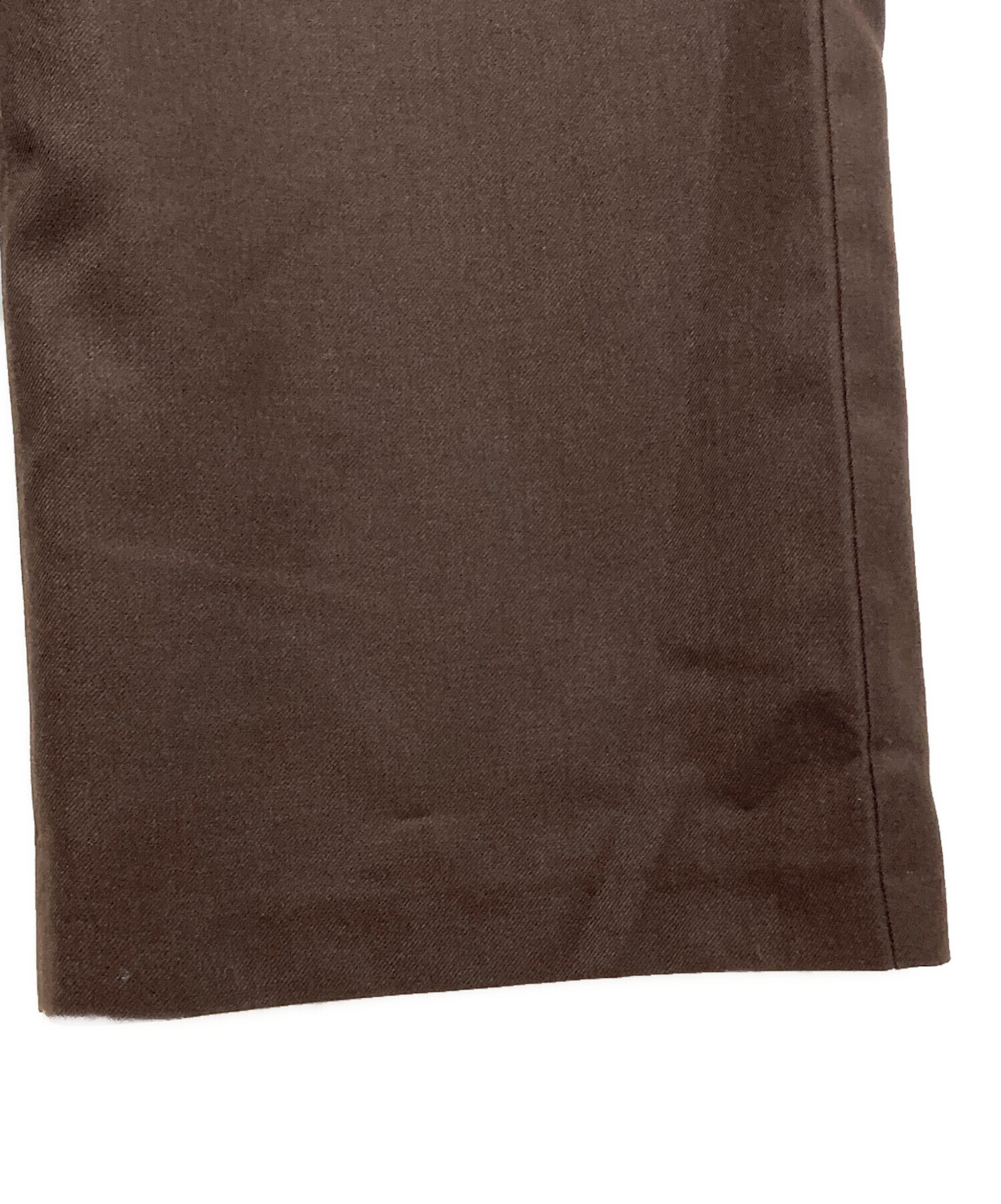 中古・古着通販】Sefr (セファ) JIRO TROUSER ブラウン サイズ:S