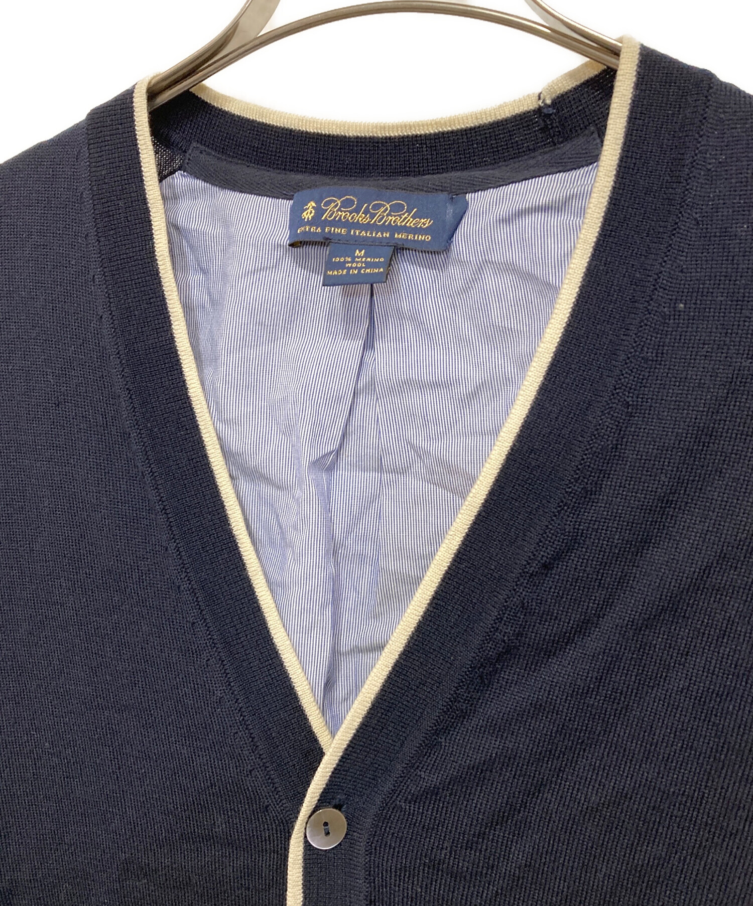 中古・古着通販】BROOKS BROTHERS (ブルックスブラザーズ) Vネック 