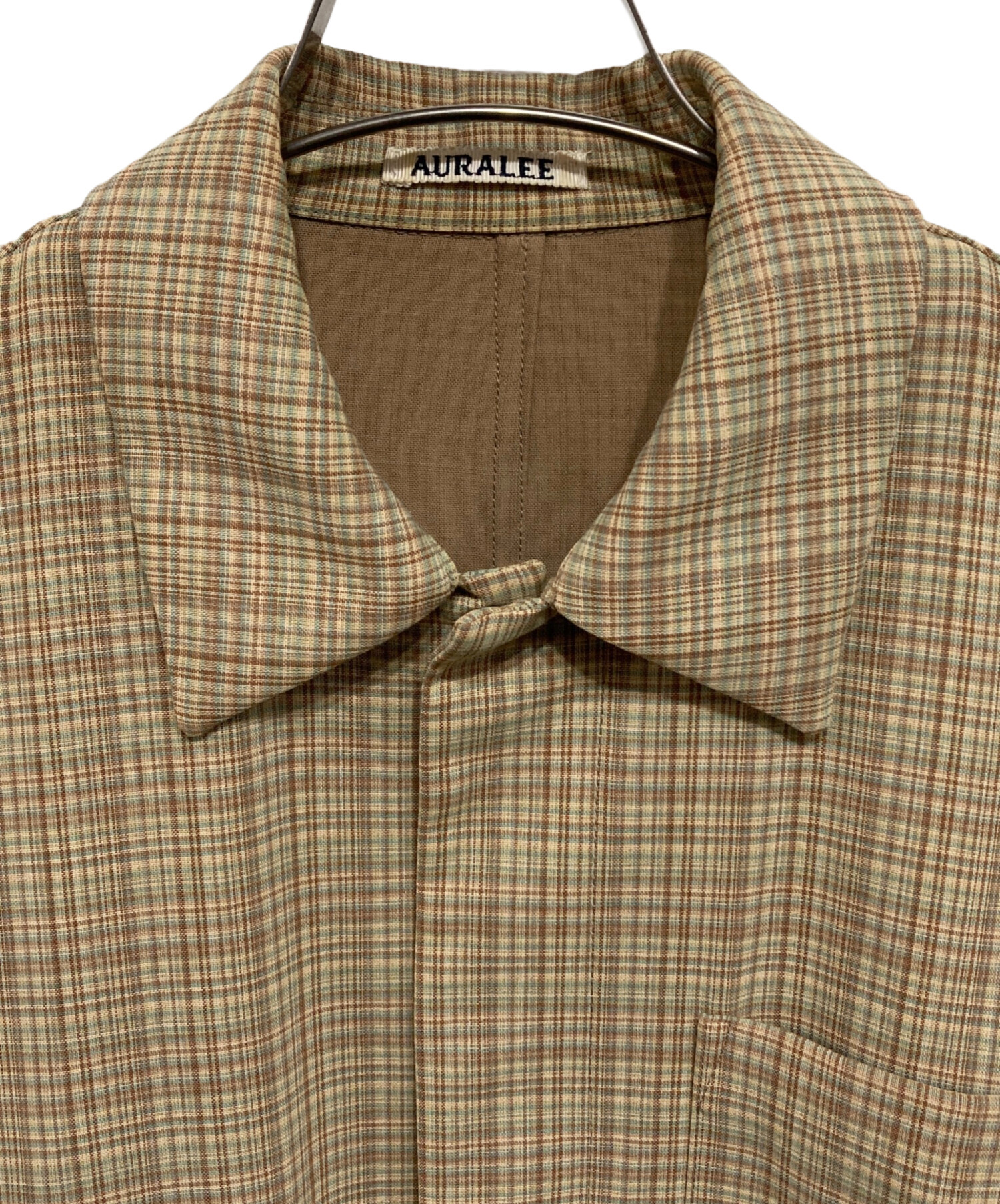 中古・古着通販】AURALEE (オーラリー) HARD TWIST WOOL DOUBLE FACE 