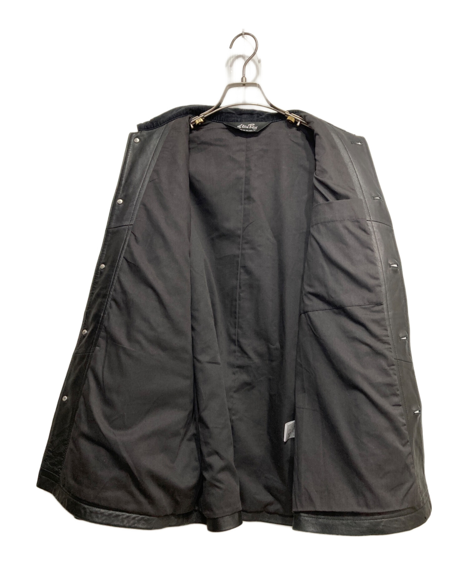 JSレリューム Stan Ray 本革レザーカバーオール 中古・古着通販】Stan Ray (スタンレー) 別注 Leather カバーオール